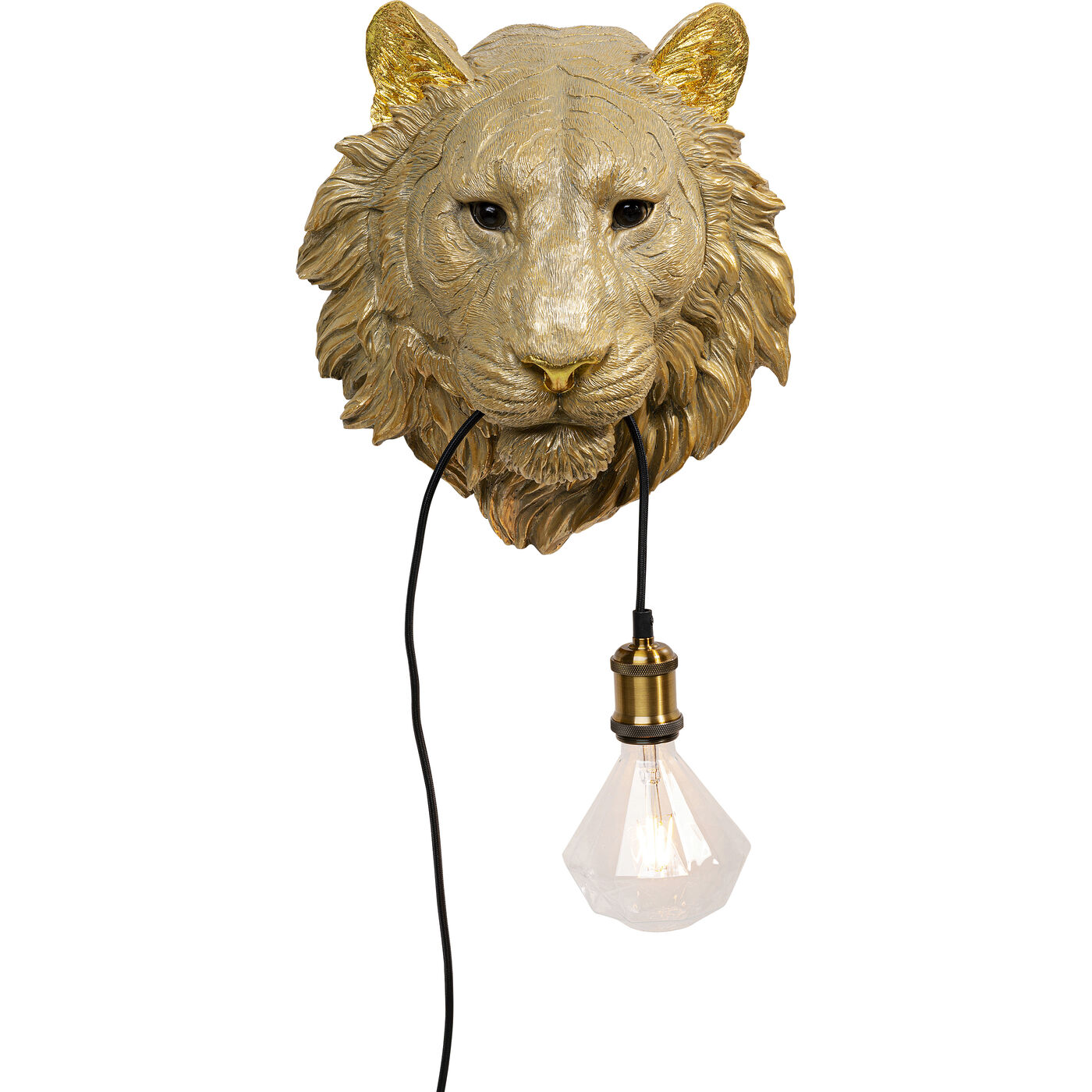 Светильник настенный Tiger Head Голова тигра ракурс 2