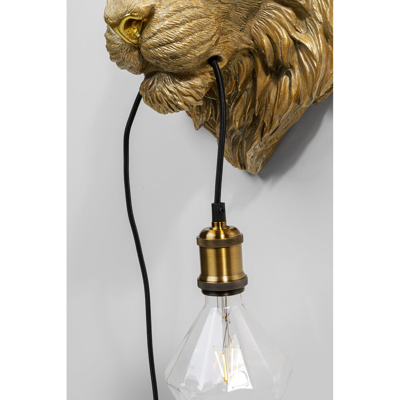 Светильник настенный Tiger Head Голова тигра, 34 см