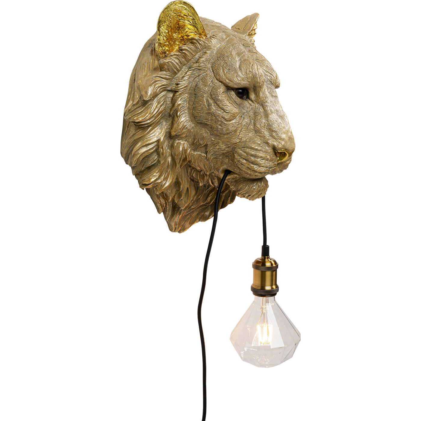 Светильник настенный Tiger Head Голова тигра ракурс 8