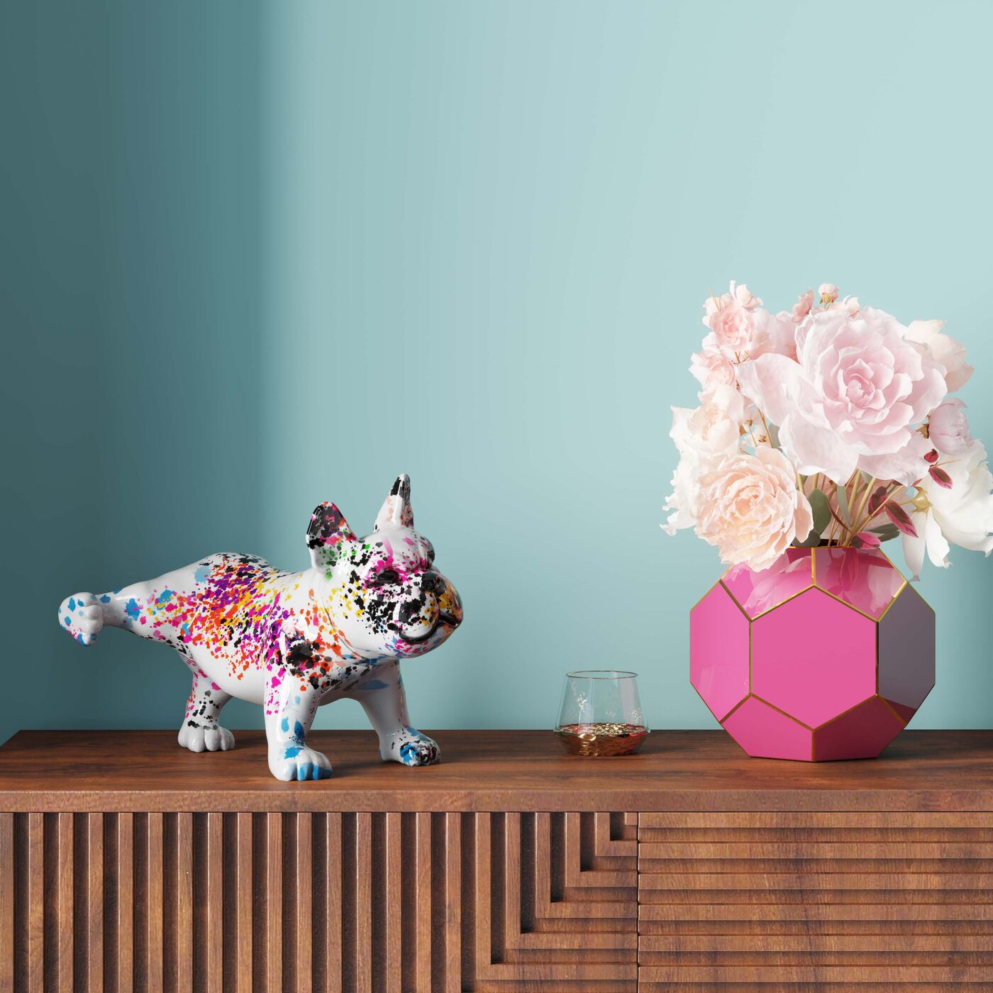 Фигура декоративная Splash Bulldog ракурс 9