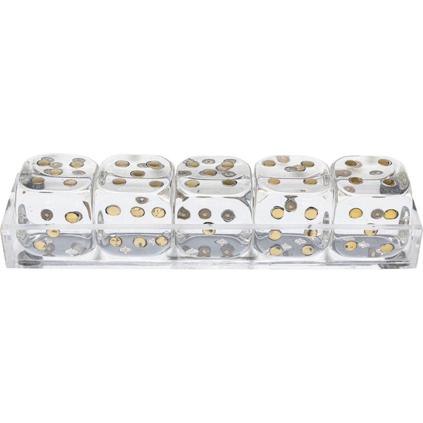 Объект декоративный Dice Transparent ракурс 2