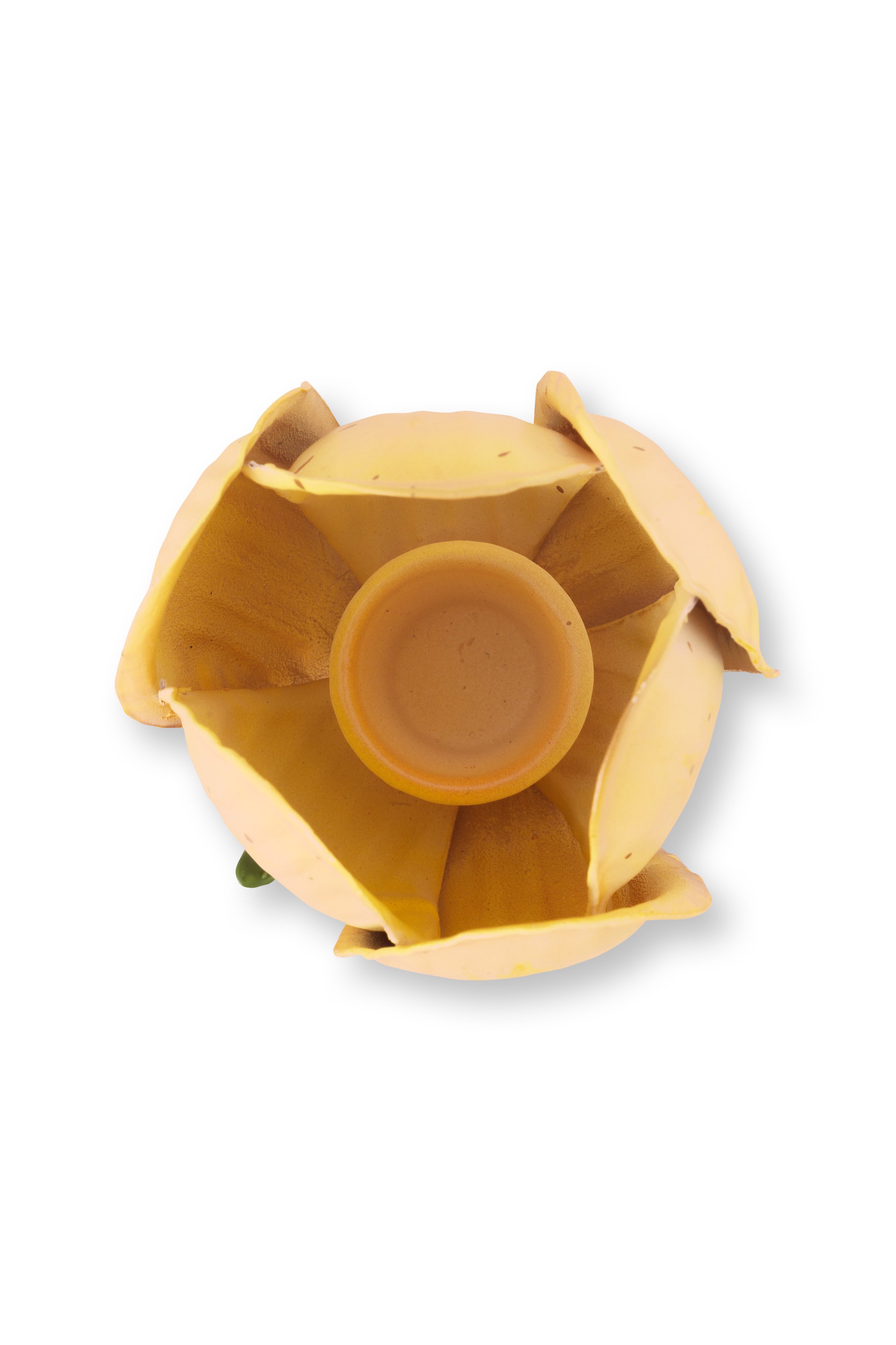 Подсвечник Metal Tulip Yellow ракурс 4