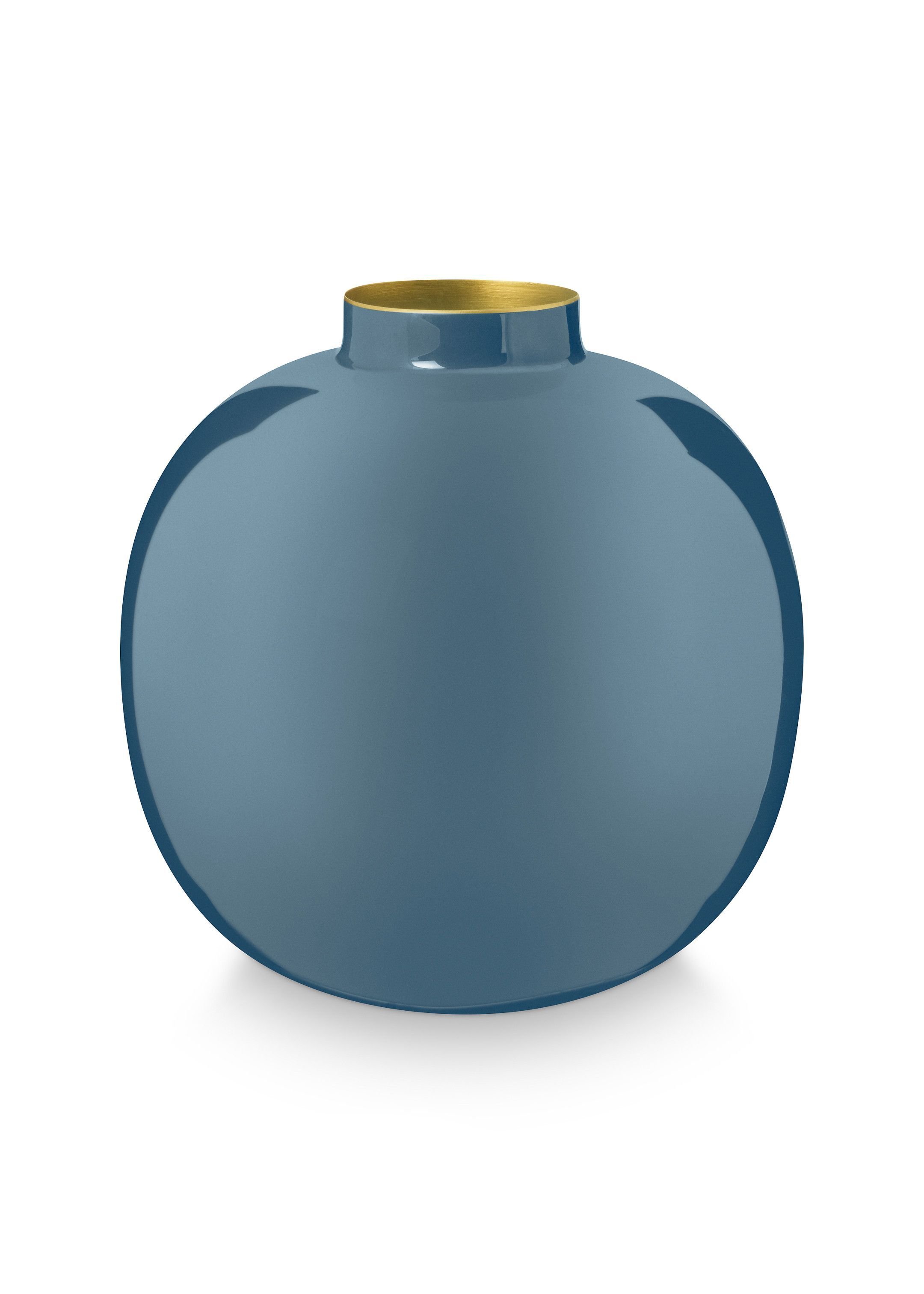 Ваза Metal Light Blue, 23 см ракурс 2