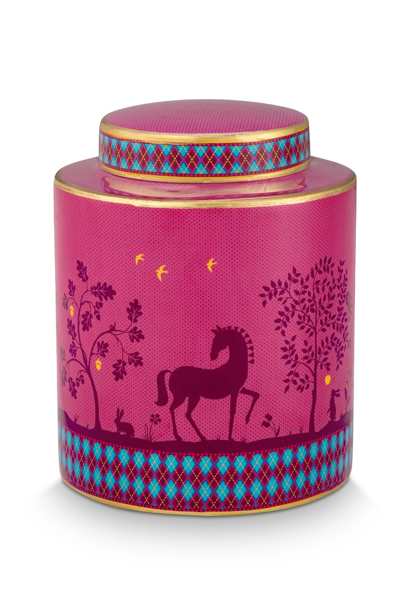 Емкость для хранения Pip's Deerest Darling Metal Pink, 4,4 л ракурс 2