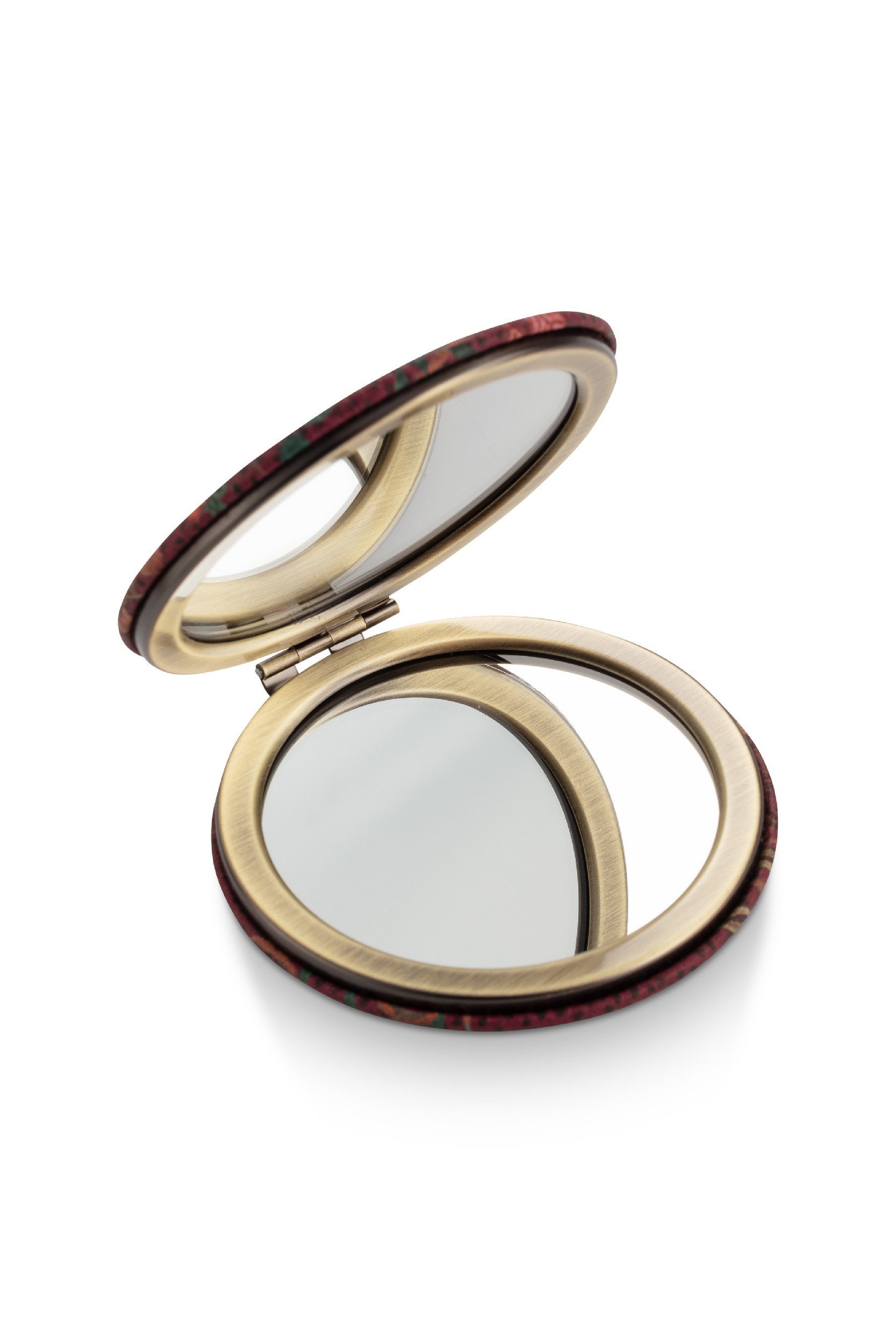 Зеркало карманное Flora Bangelore Mini Dark Pink ракурс 4