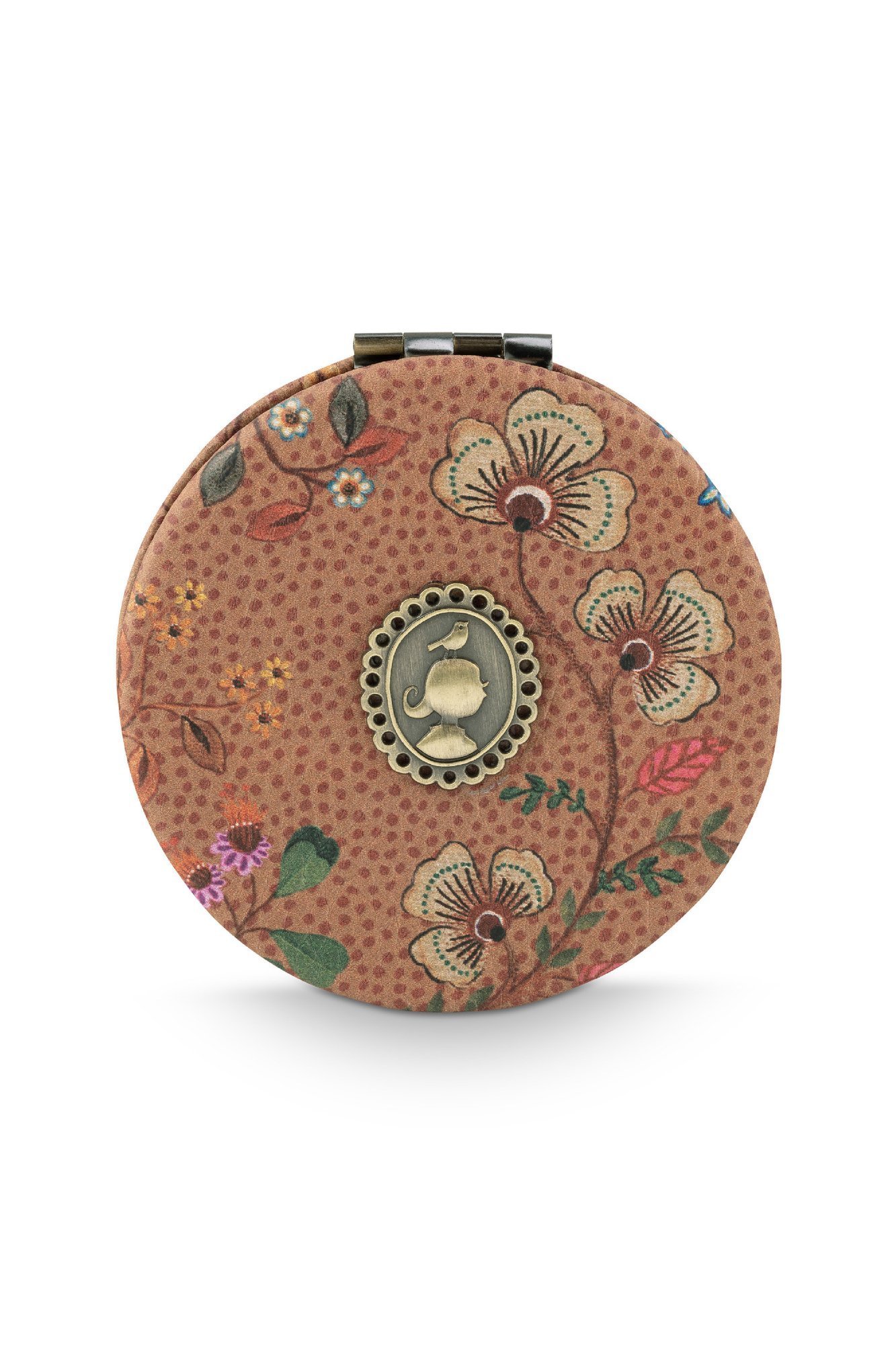 Зеркало карманное Flora Bangelore Mini Sand ракурс 2