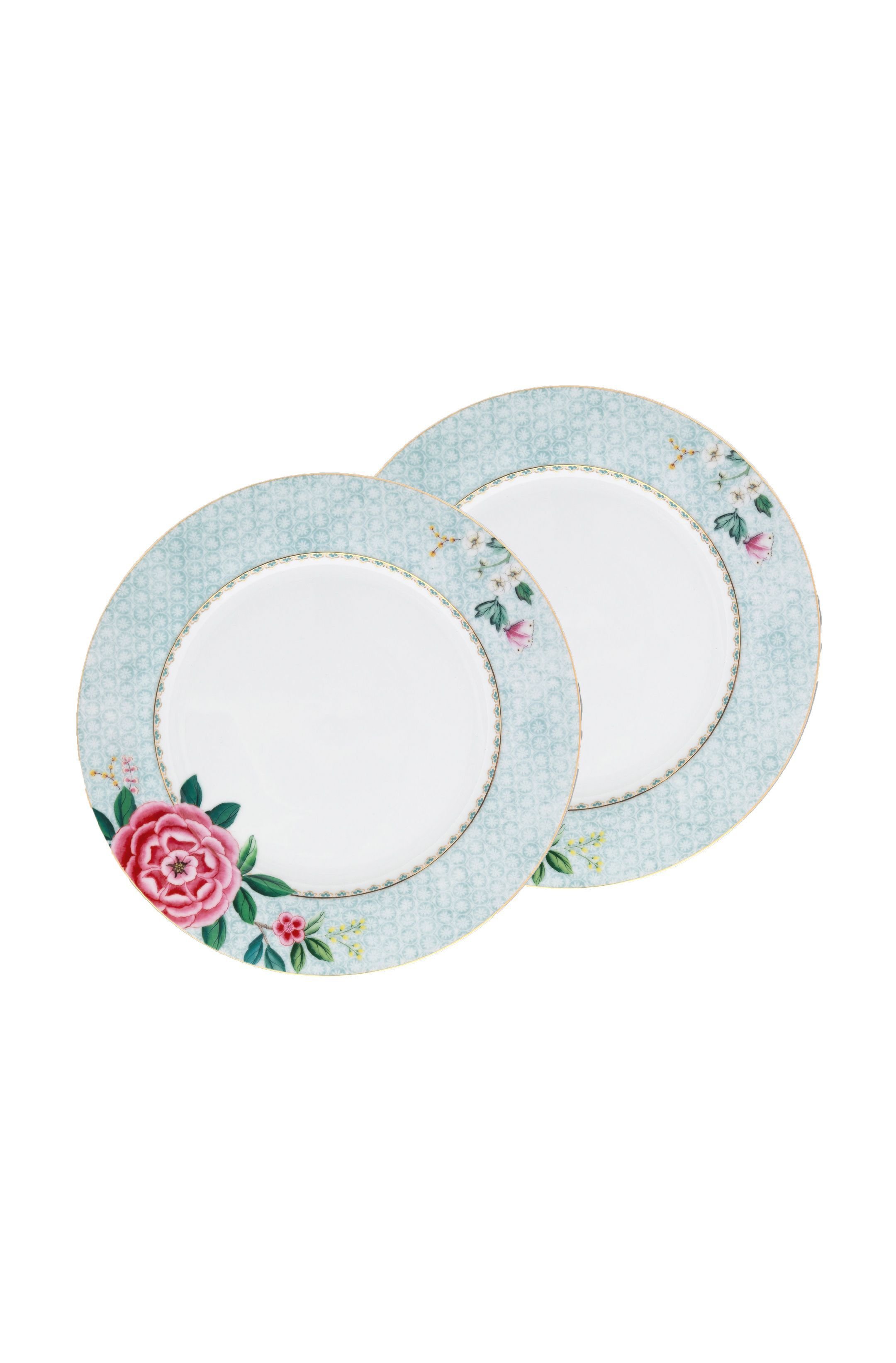 Набор тарелок (2 шт. по Ø26,5 см) Blushing Birds White ракурс 2