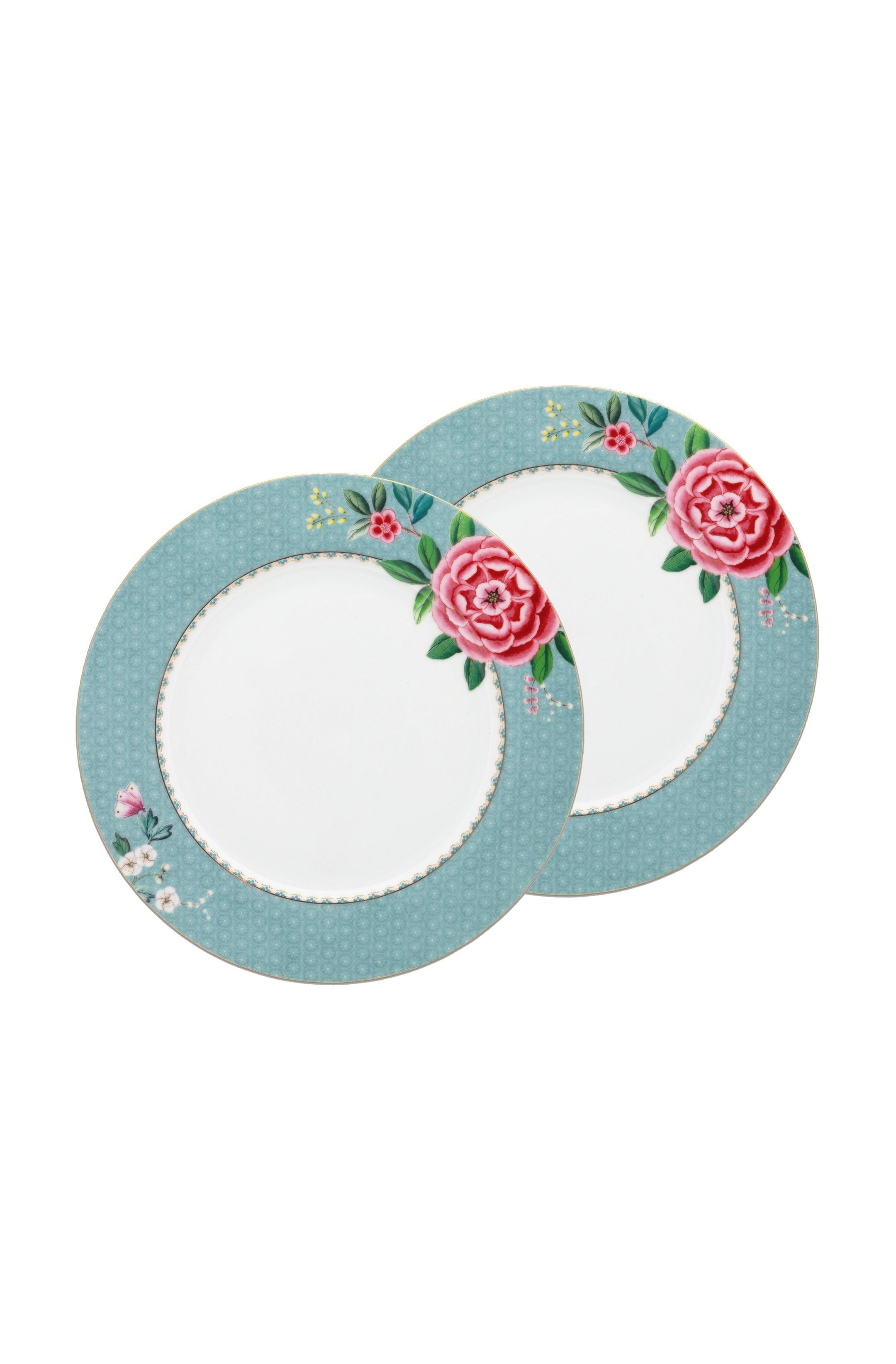Набор тарелок (2 шт. по Ø26,5 см) Blushing Birds Blue ракурс 2