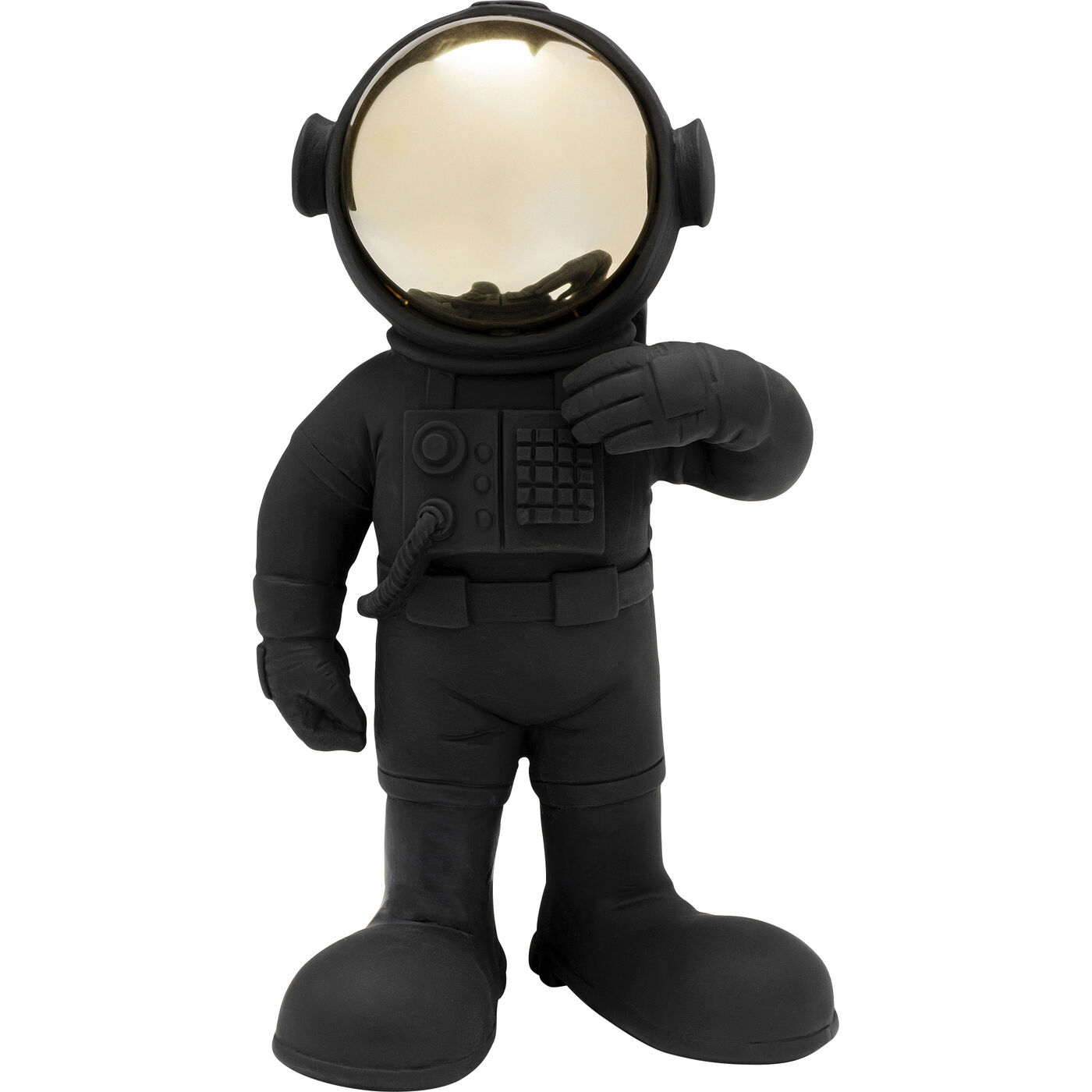 Фигура декоративная Welcome Astronaut Black ракурс 2
