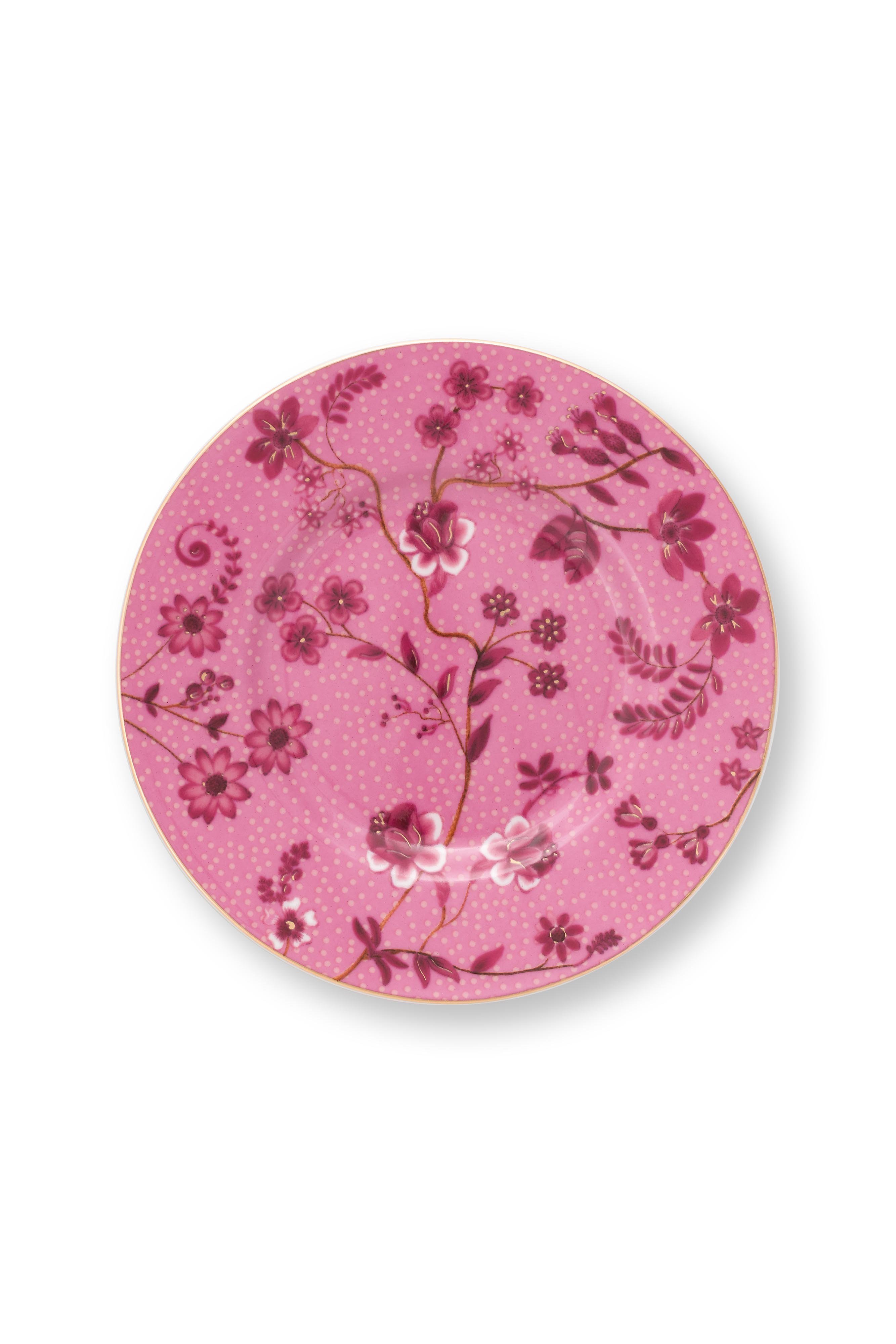 Набор блюдец (2 шт.) Jolie Flowers Pink ракурс 3
