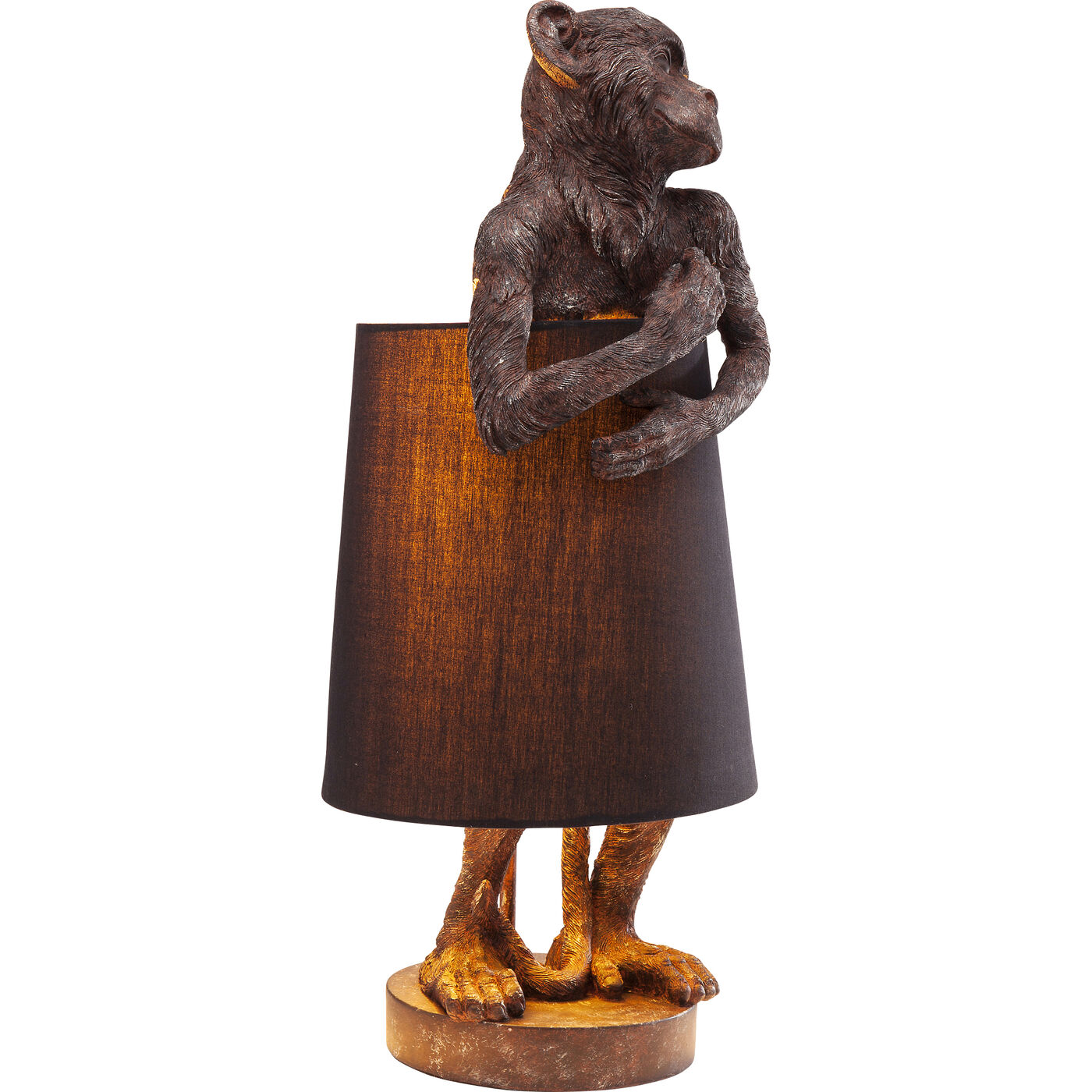 Светильник настольный Animal Monkey Brown Black ракурс 8
