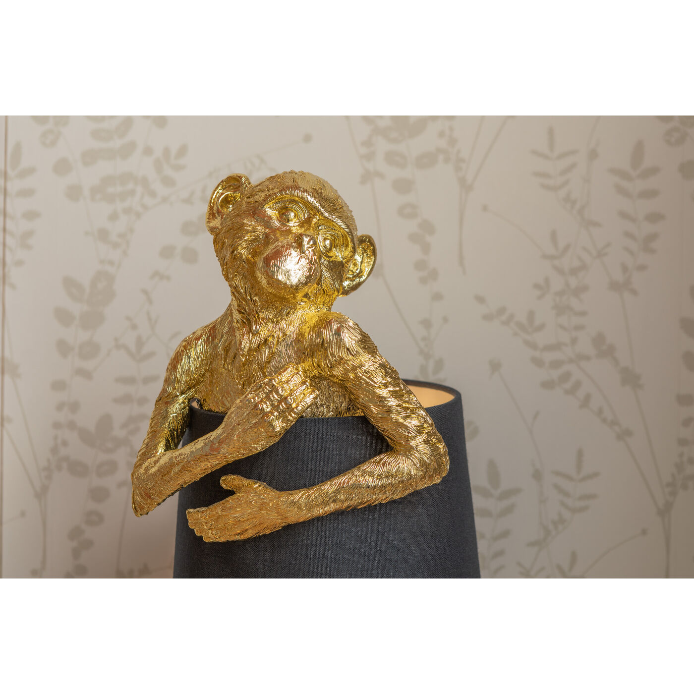 Светильник настольный Animal Monkey Gold Blue ракурс 8