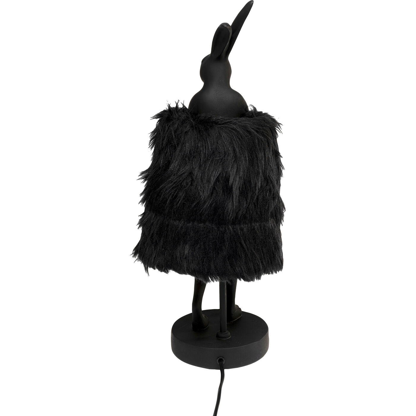 Светильник настольный Animal Rabbit Fur Black-Gold ракурс 9