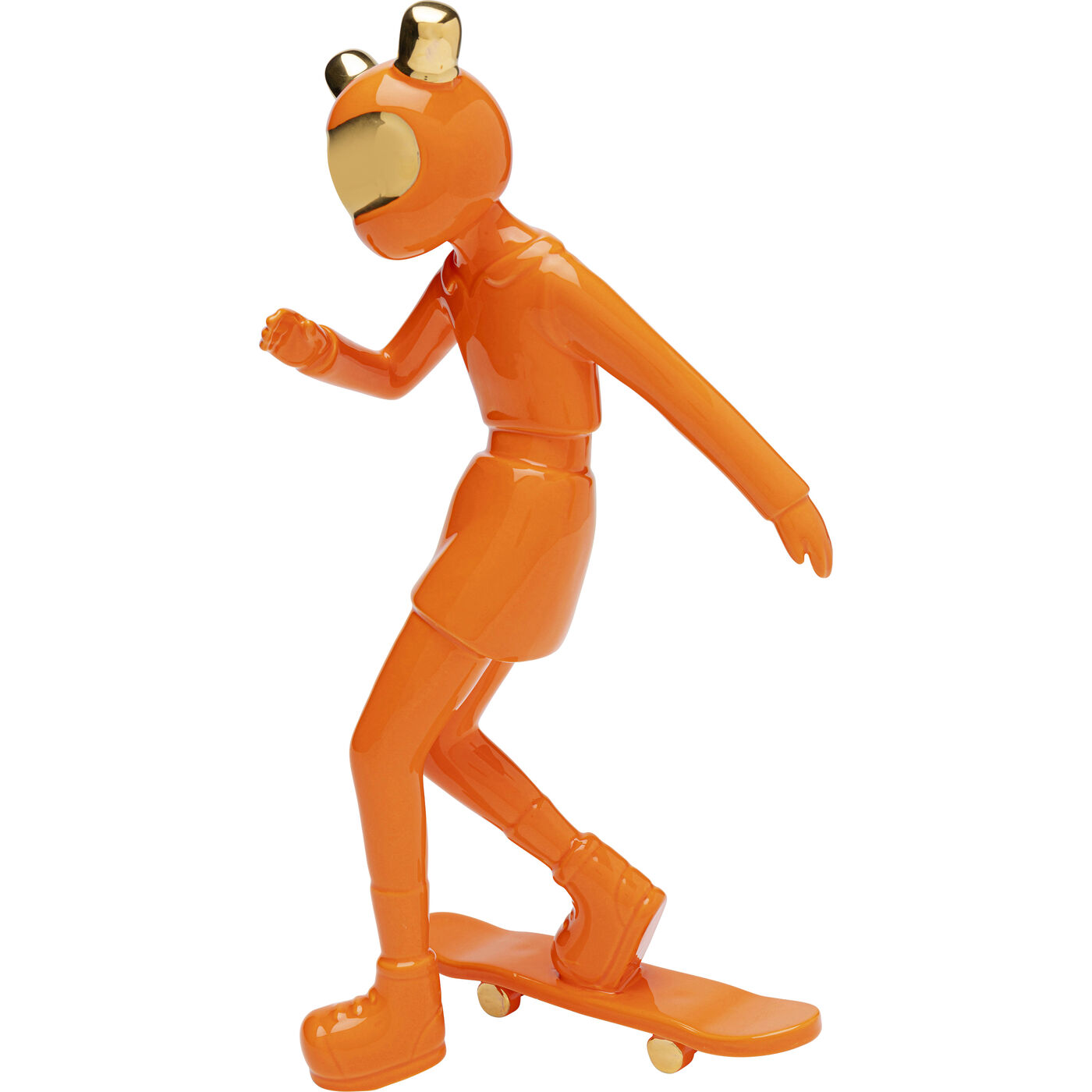 Фигура декоративная Skating Astronaut Orange ракурс 7