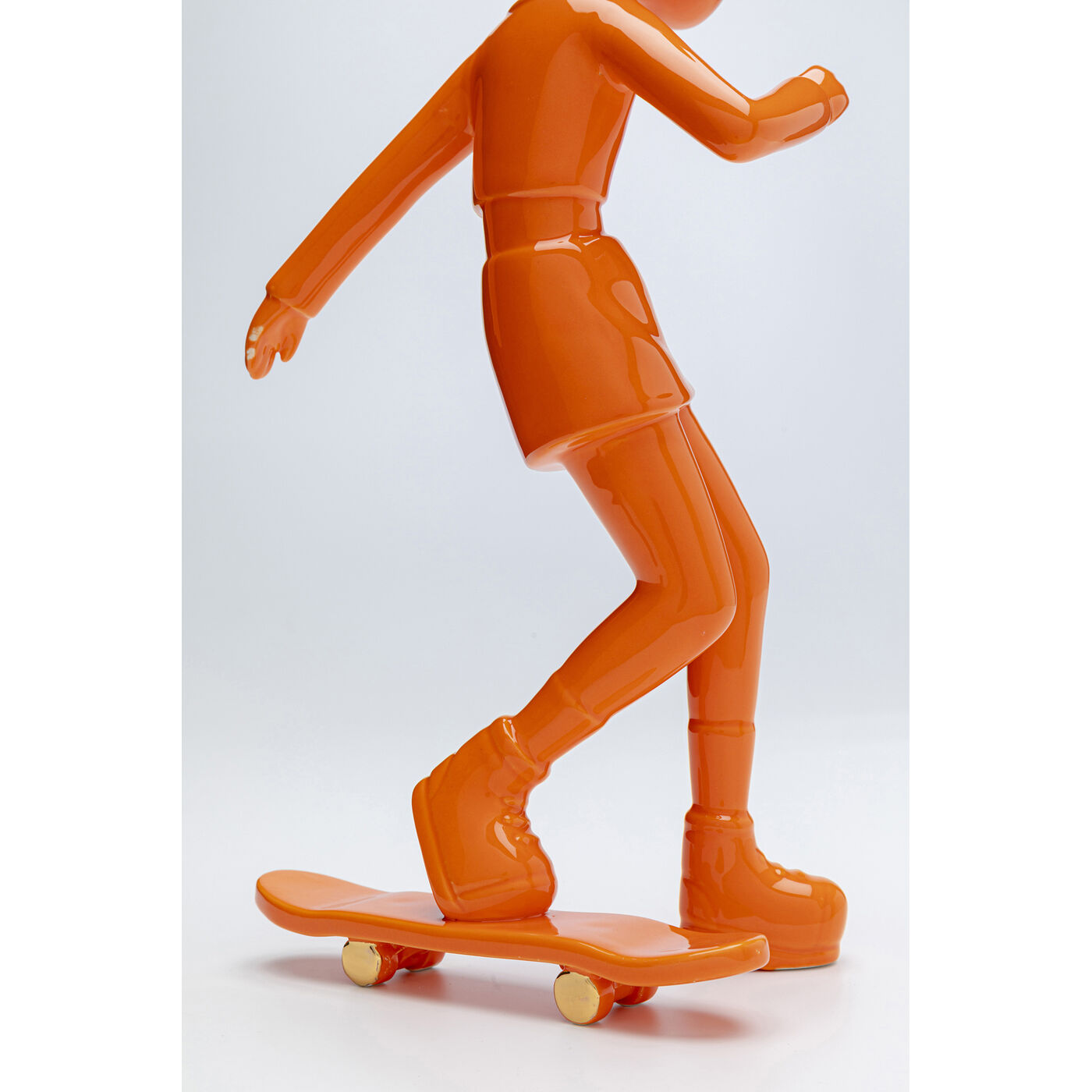 Фигура декоративная Skating Astronaut Orange ракурс 3