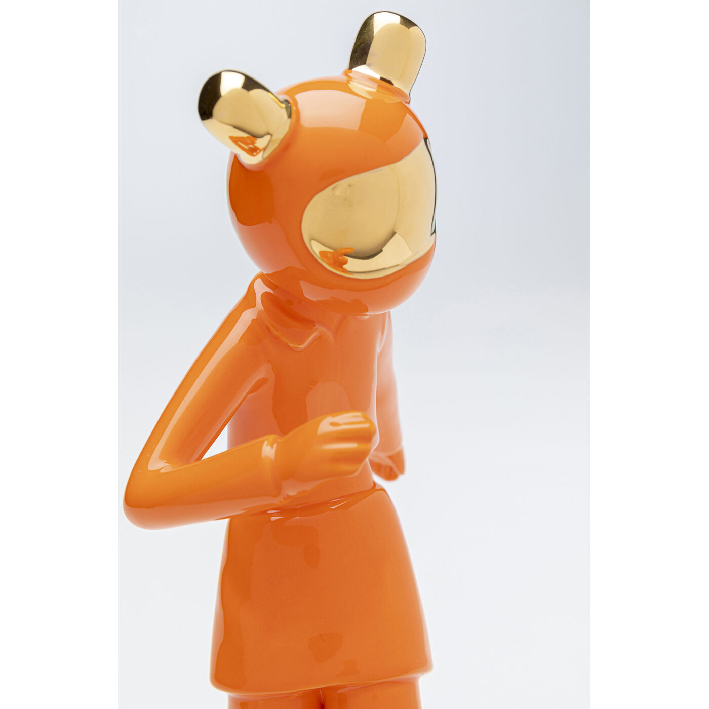 Фигура декоративная Skating Astronaut Orange, 33 см