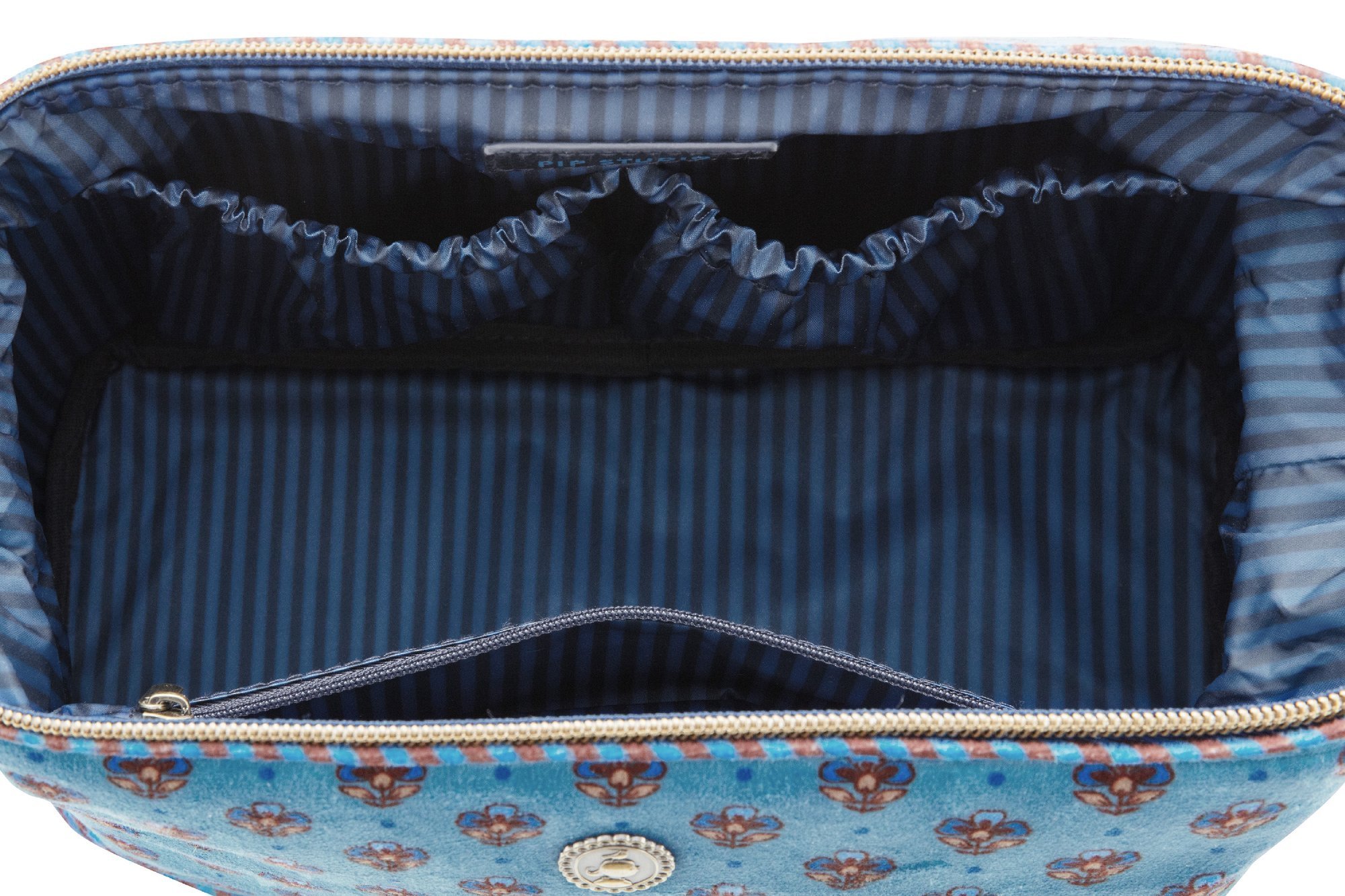 Косметичка большая Jaipur Flower Blue, 4 л, 26х12х18 см