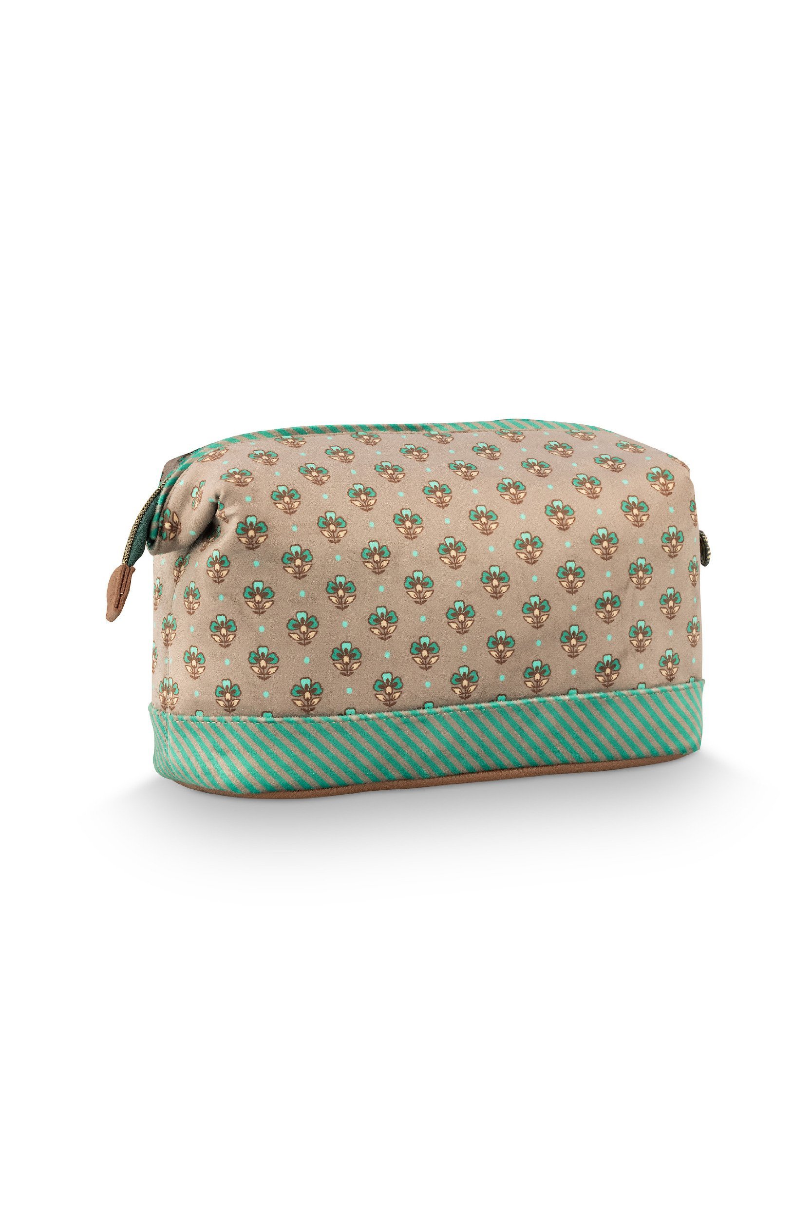 Косметичка большая Jaipur Flower Khaki-Green, 4 л ракурс 3