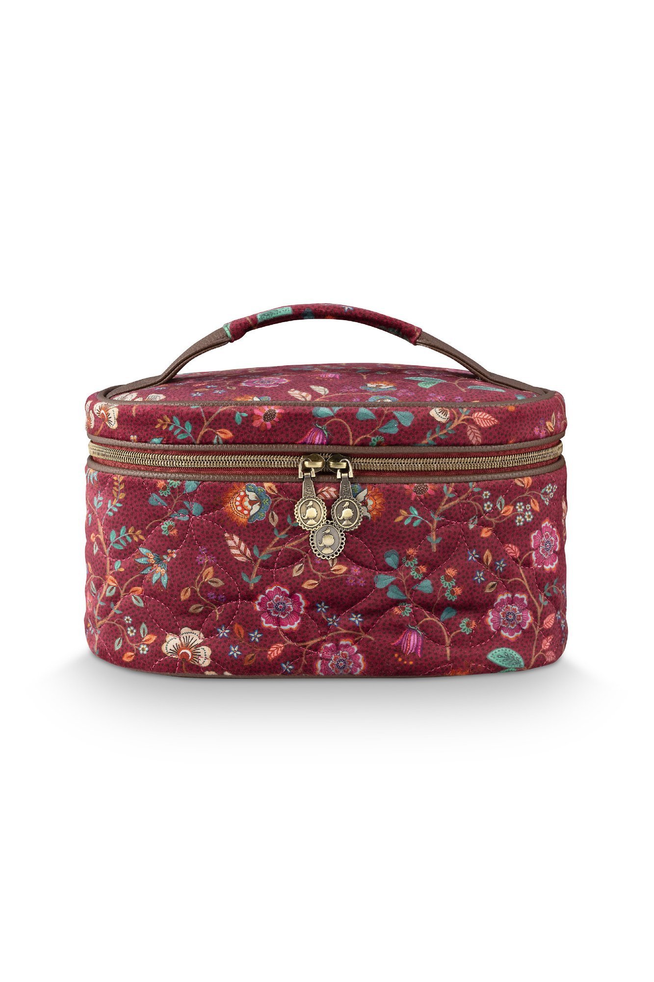 Косметичка бьюти-кейс Flora Bangelore Dark Pink, 5 л ракурс 2