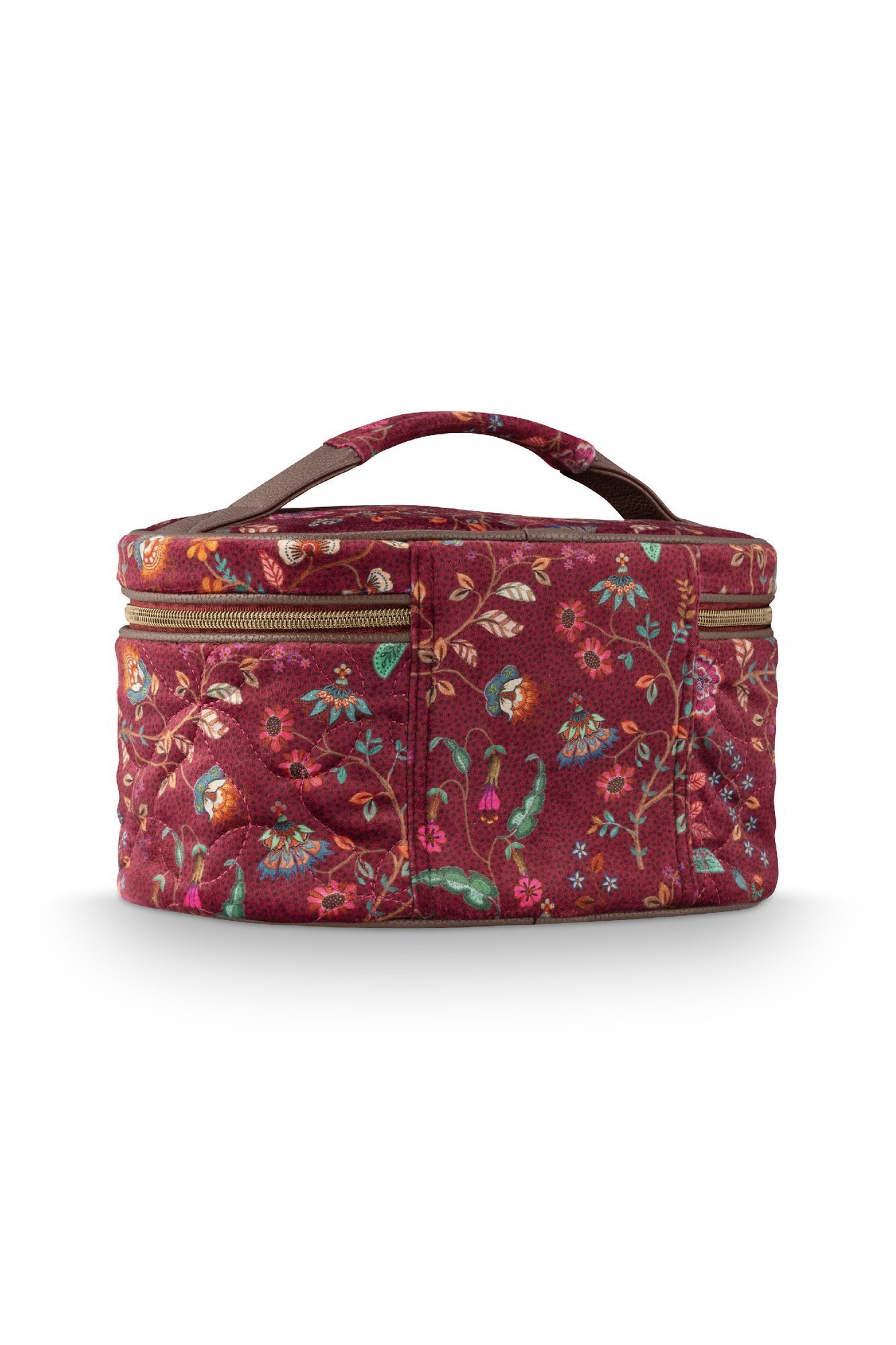 Косметичка бьюти-кейс Flora Bangelore Dark Pink, 5 л ракурс 3