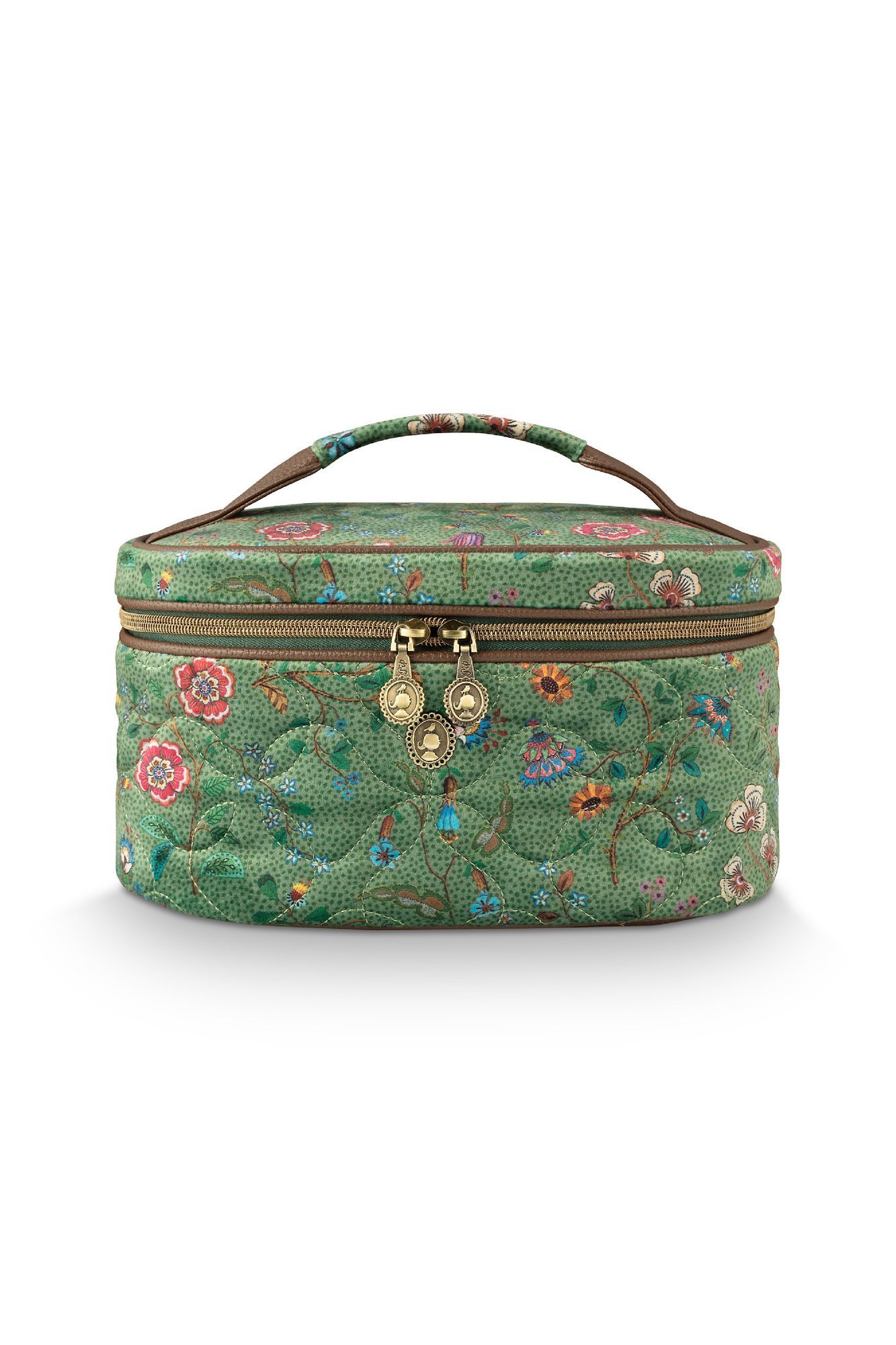 Косметичка бьюти-кейс Flora Bangelore Green, 5 л ракурс 2