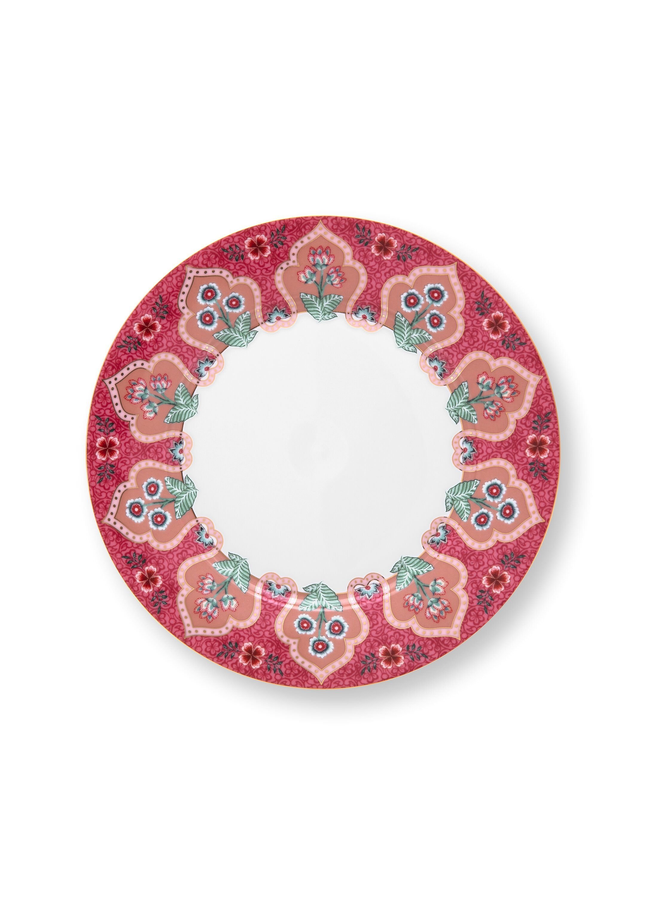 Набор тарелок (2 шт. по Ø21 см) Flower Festival Deco Dark Pink ракурс 3