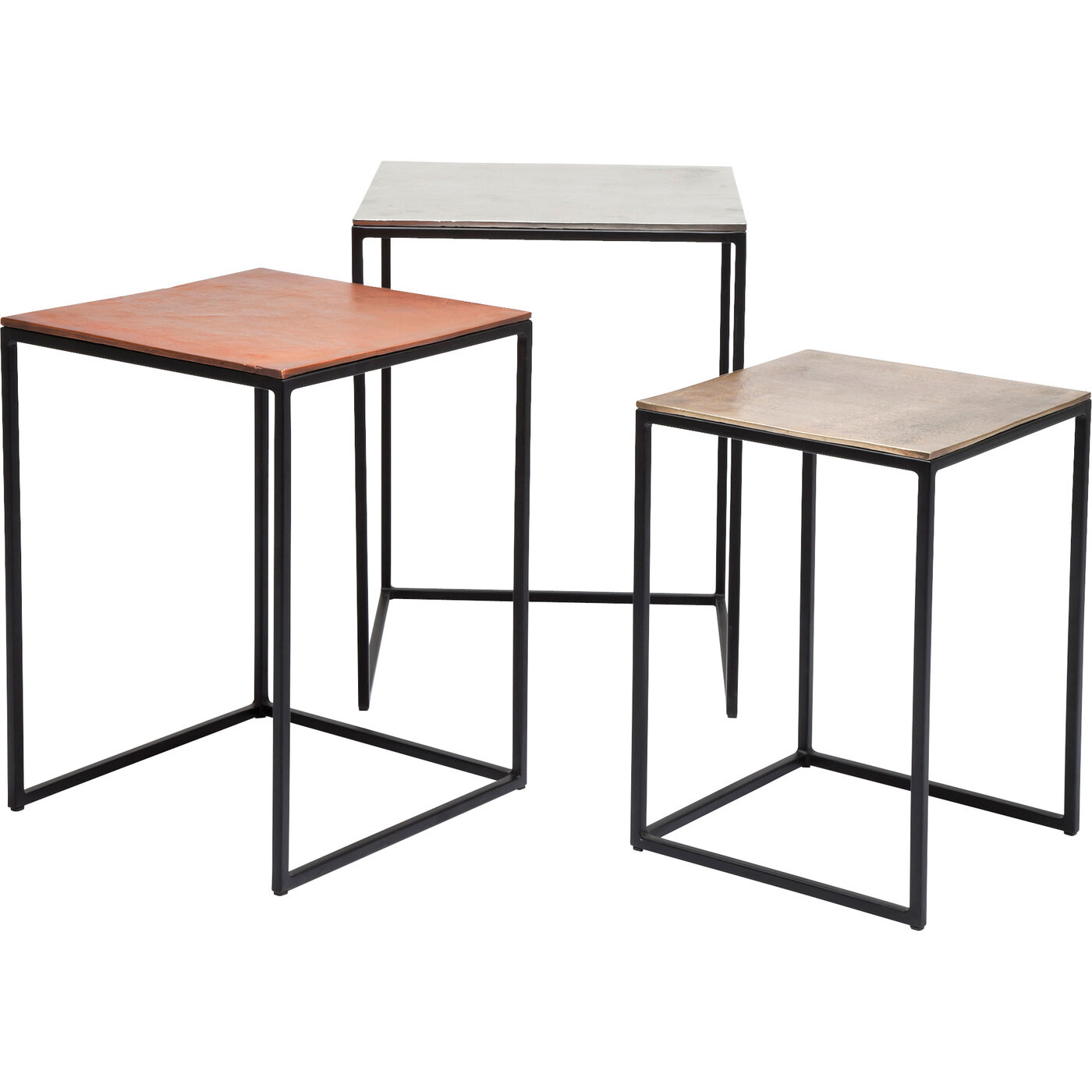 Стол приставной Loft Square Vintage, 41x41cм (3 пр.) ракурс 9