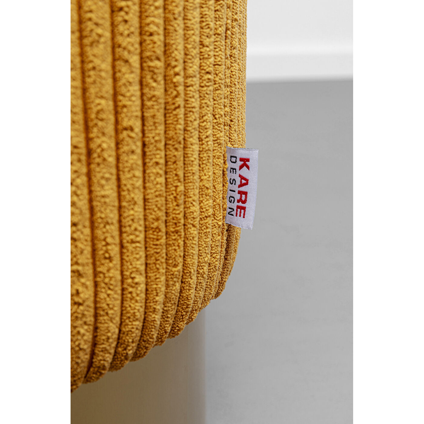 Пуф Cherry Yello Cord Brass ракурс 3
