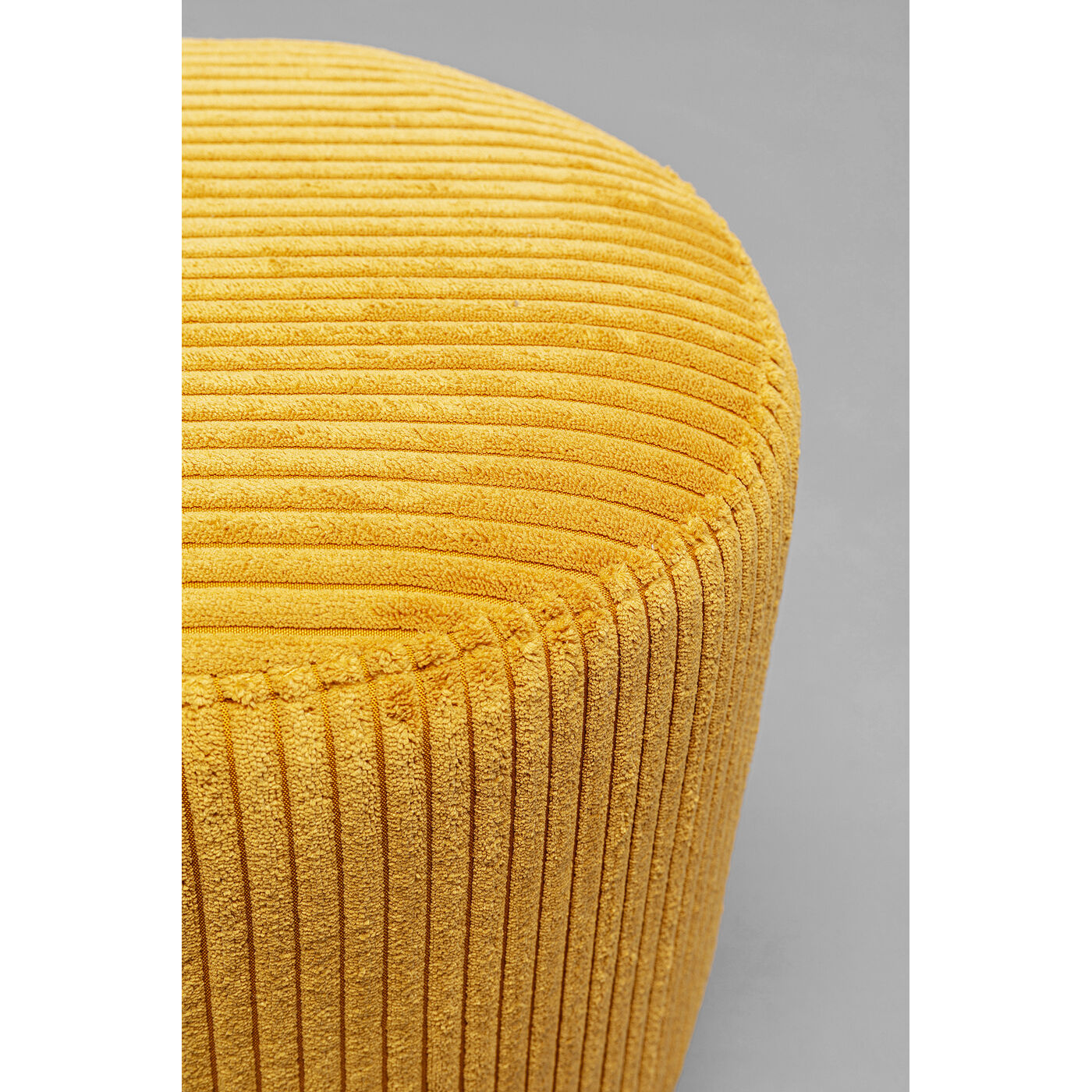 Пуф Cherry Yello Cord Brass, Ø35 см
