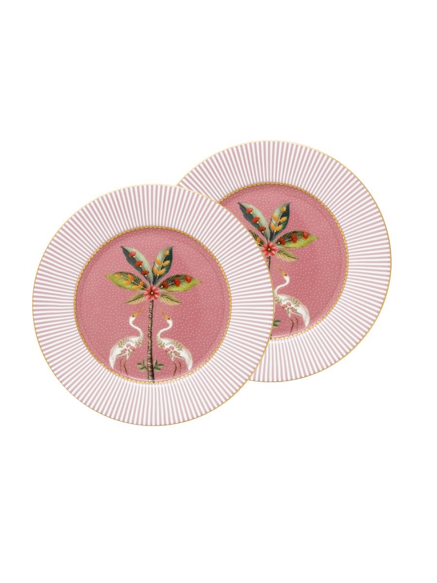 Набор тарелок (2 шт. по Ø17 см) La Majorelle Pink ракурс 2