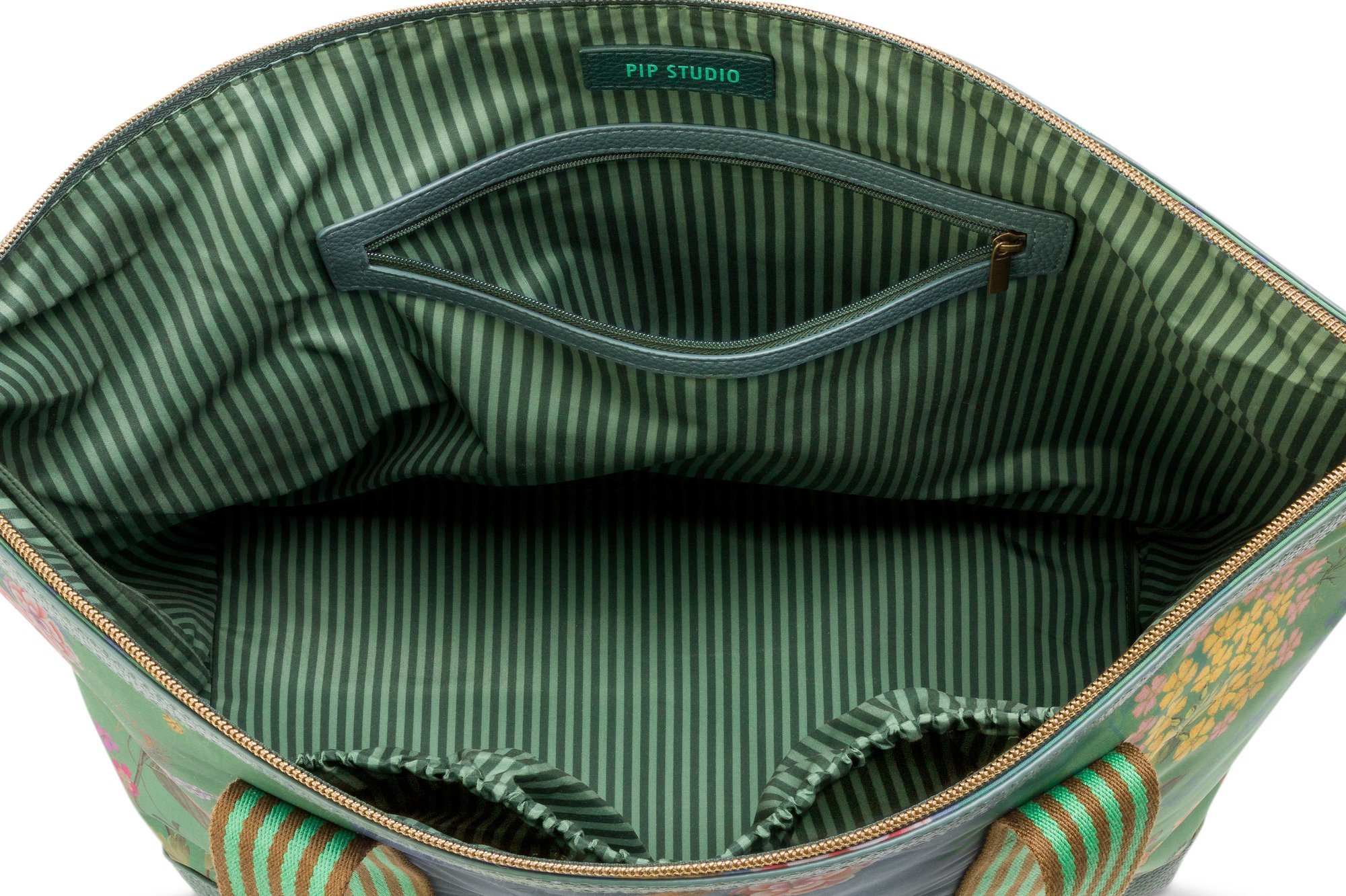 Сумка средняя Tilda Bodhi Flower Green, 13 л, 47х17х37 см