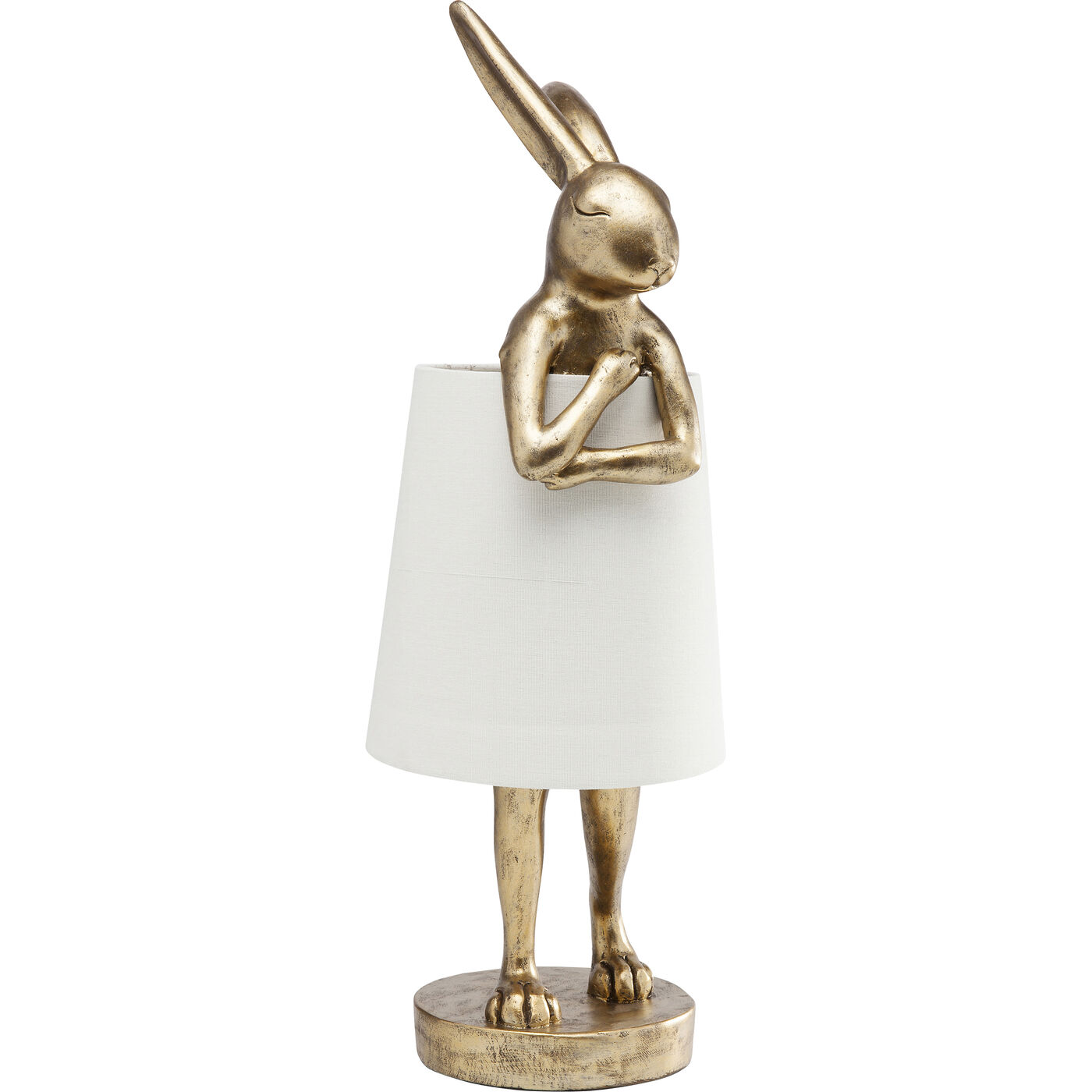Светильник настольный Animal Rabbit Gold ракурс 4