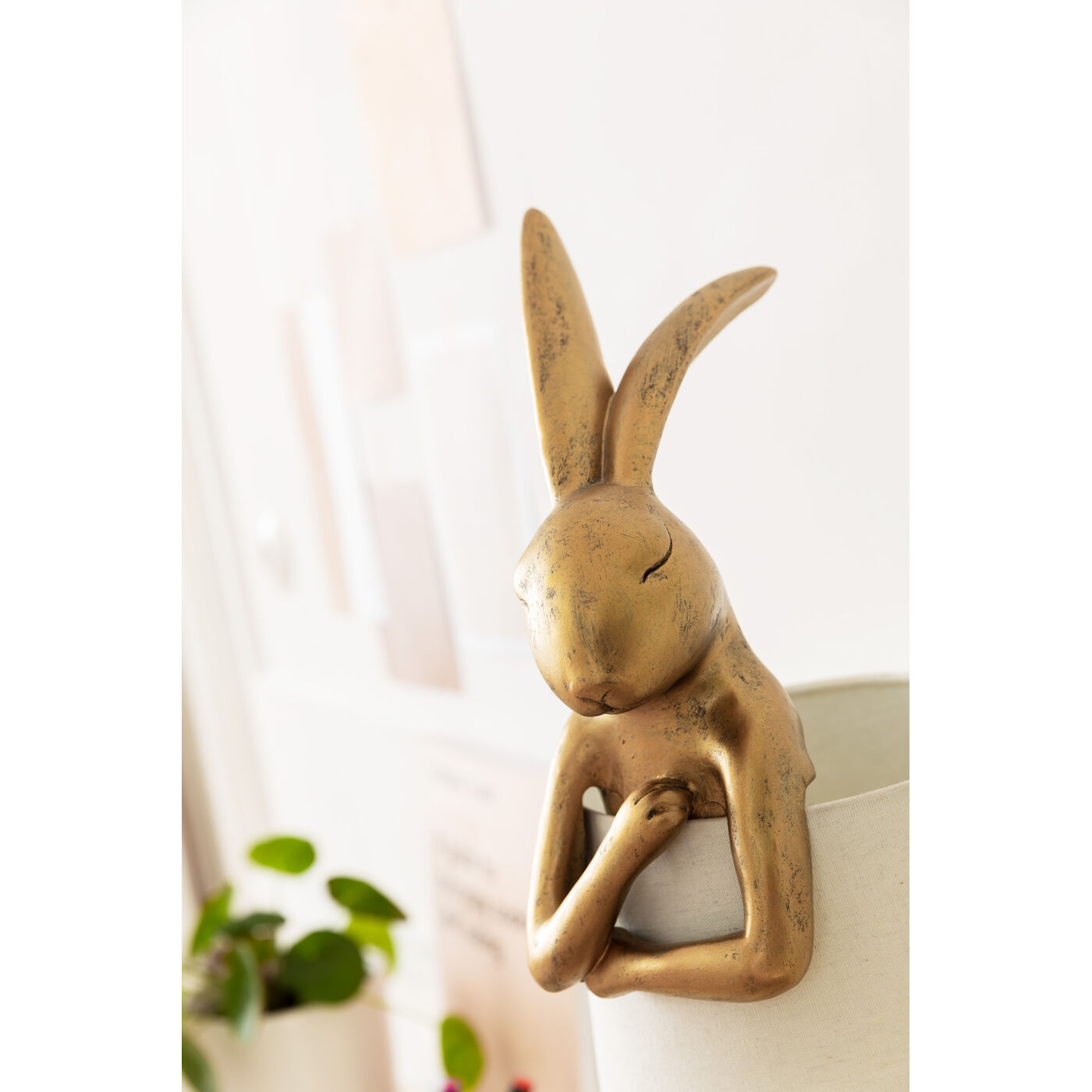 Светильник настольный Animal Rabbit Gold ракурс 11