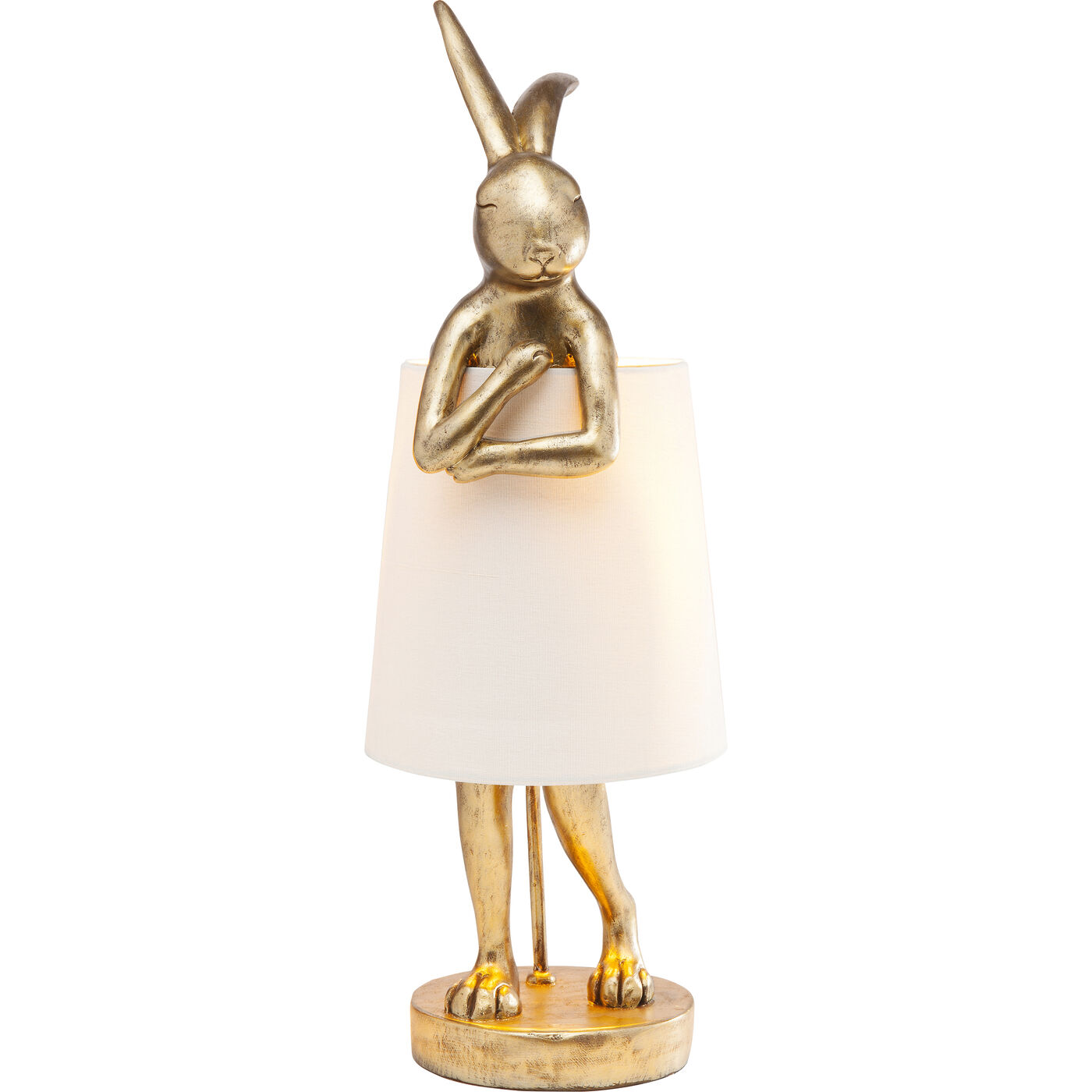 Светильник настольный Animal Rabbit Gold ракурс 2