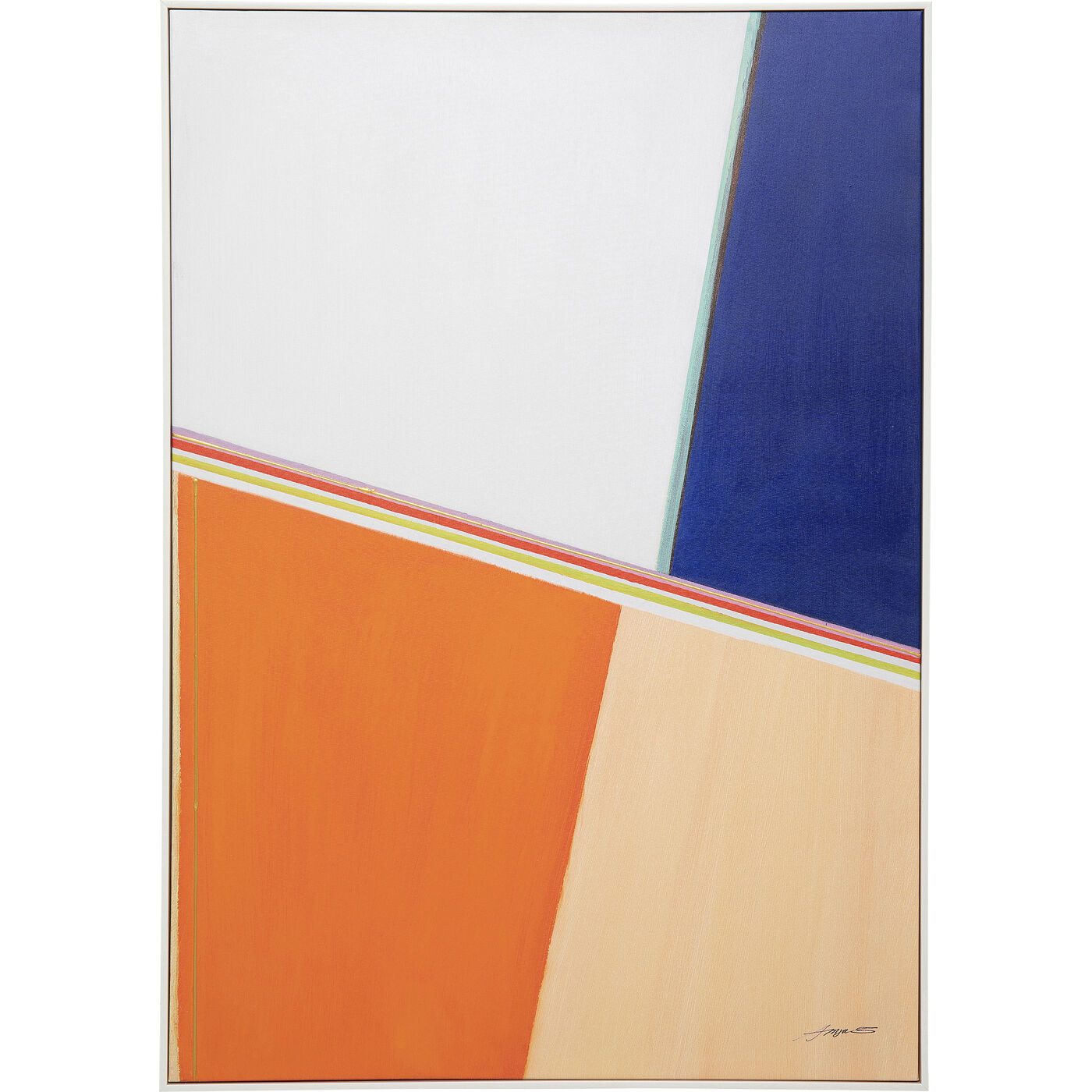 Картина в раме Abstract Shapes Multi, 73x103 см