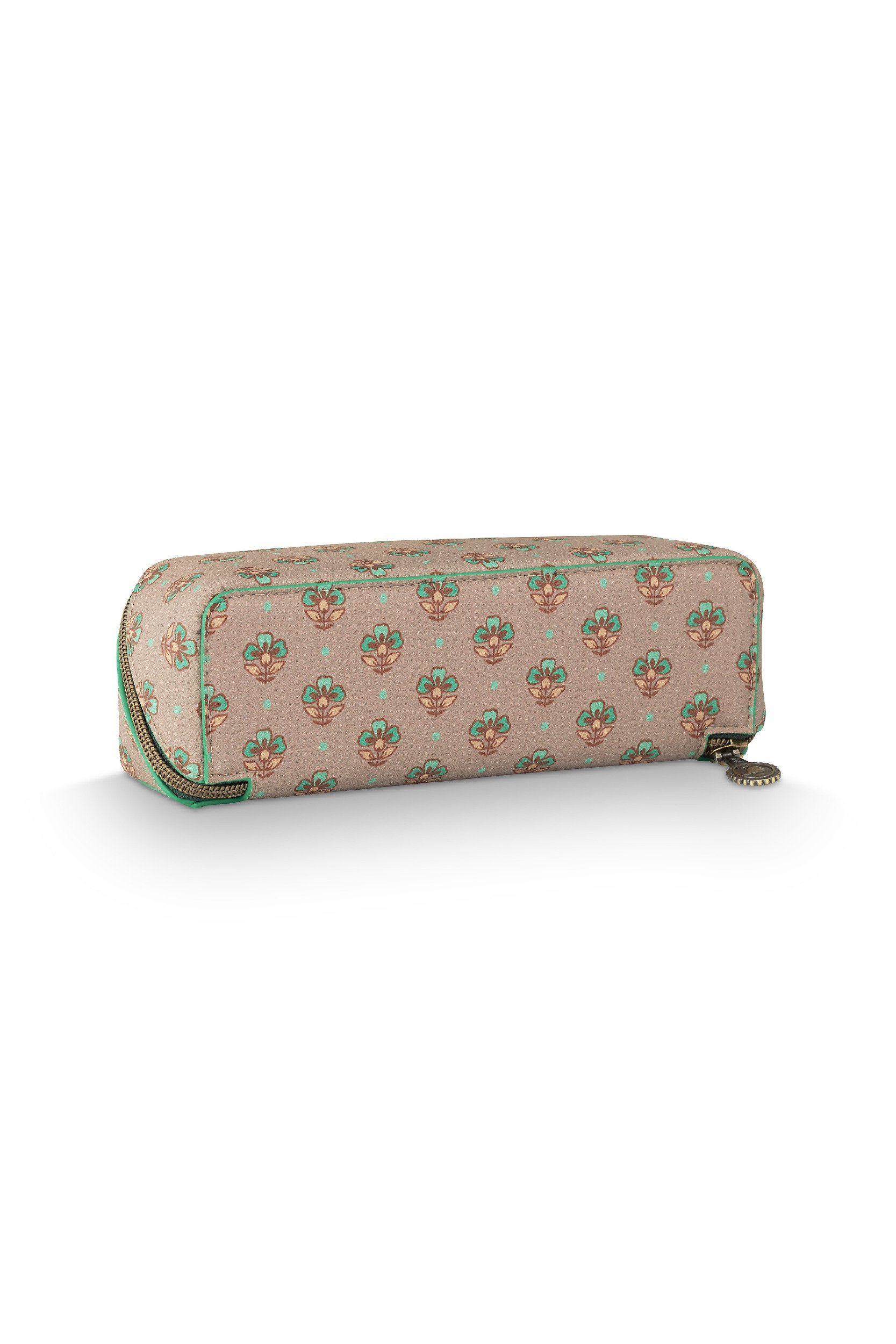 Косметичка маленькая Cyrille Jaipur Flower Khaki-Green, 1 л ракурс 3