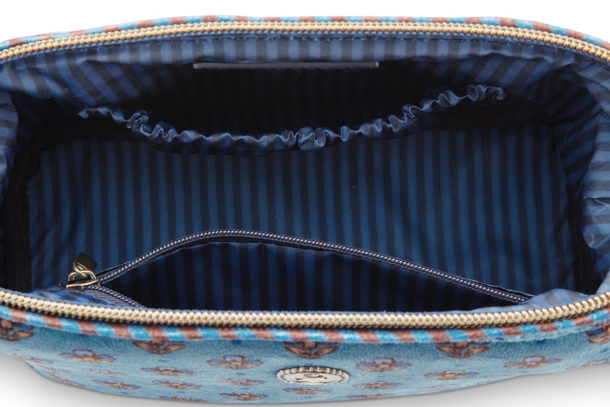 Косметичка маленькая Jaipur Flower Blue, 1 л, 19х8,5х12 см