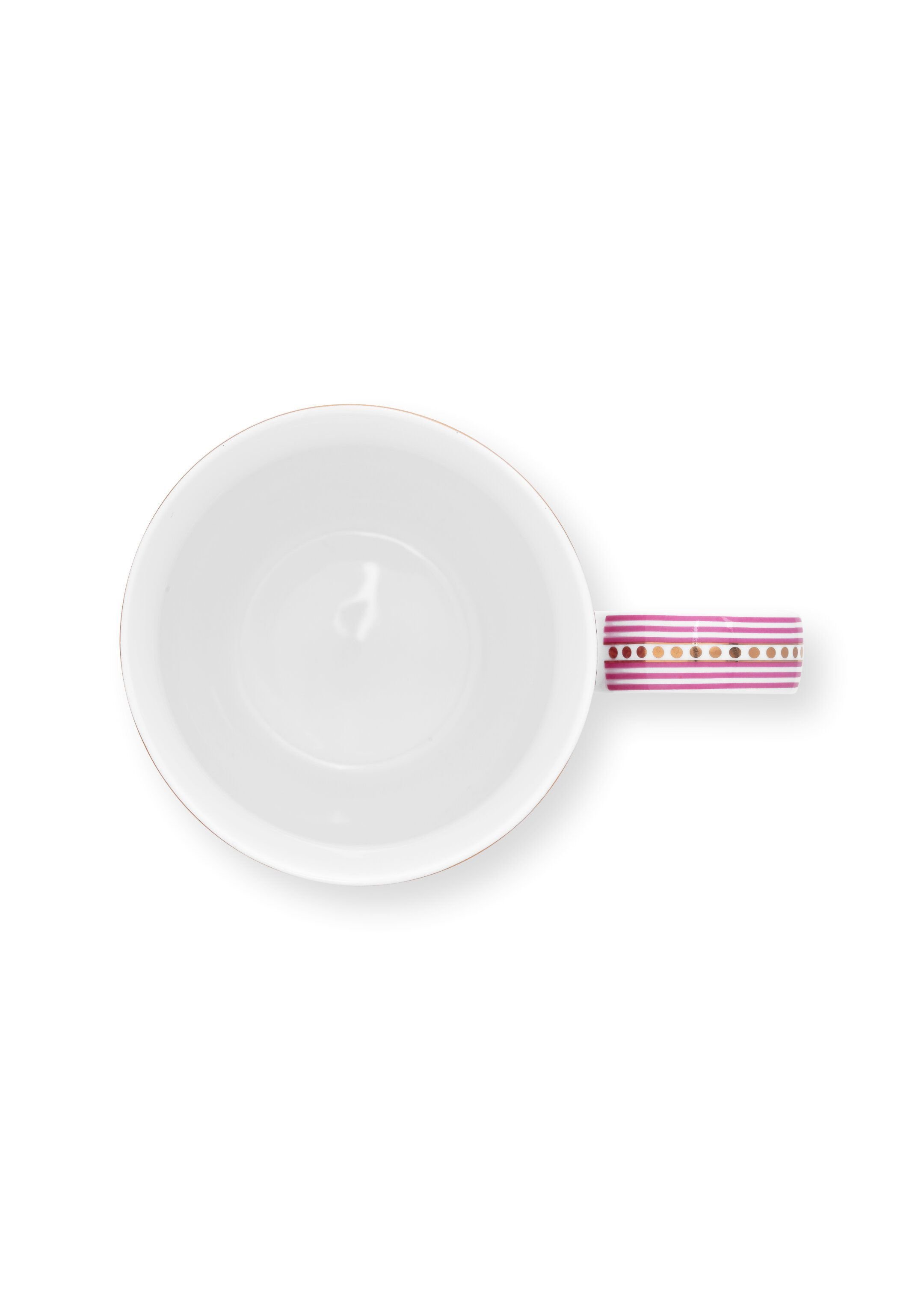 Набор кружек XL (2 шт. по 450 мл) Flower Festival Scallop Dark Pink ракурс 5
