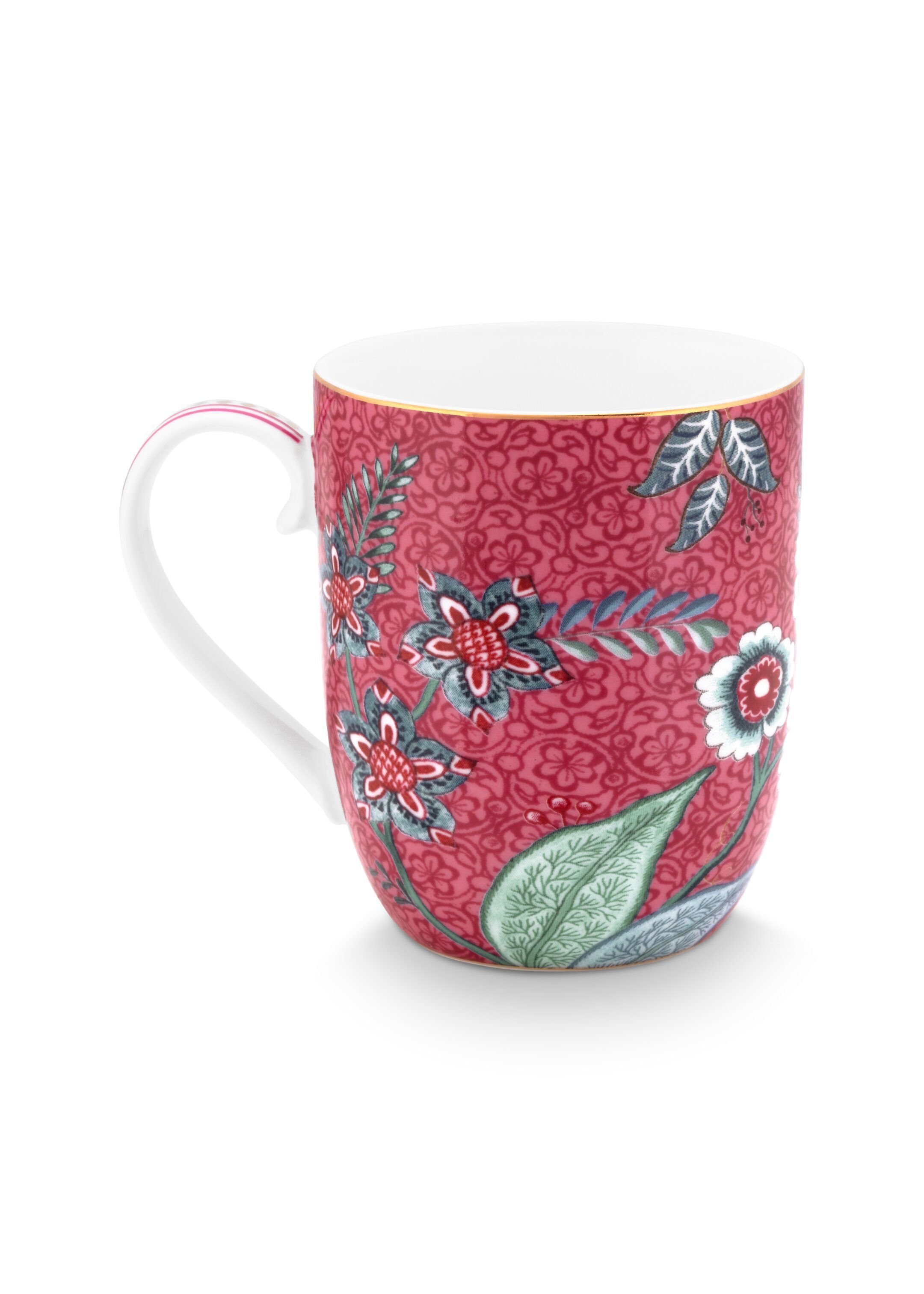 Набор кружек маленьких (2 шт.) Flower Festival Dark Pink ракурс 4