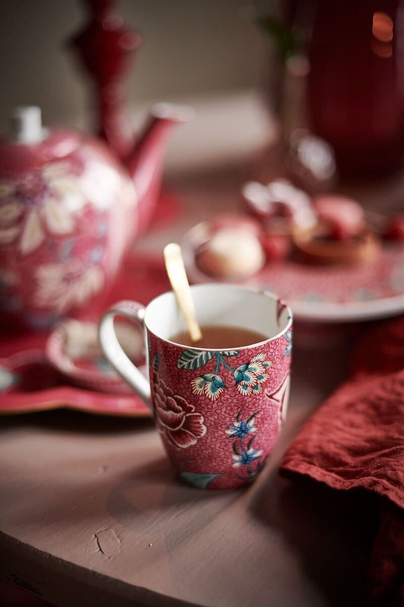 Набор кружек маленьких (2 шт.) Flower Festival Dark Pink ракурс 6
