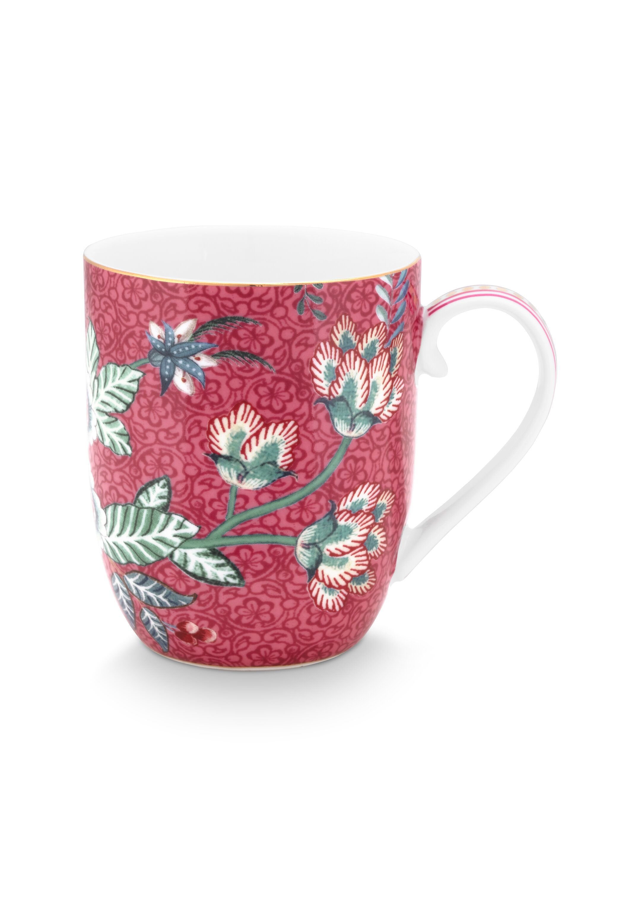 Набор кружек маленьких (2 шт.) Flower Festival Dark Pink ракурс 3