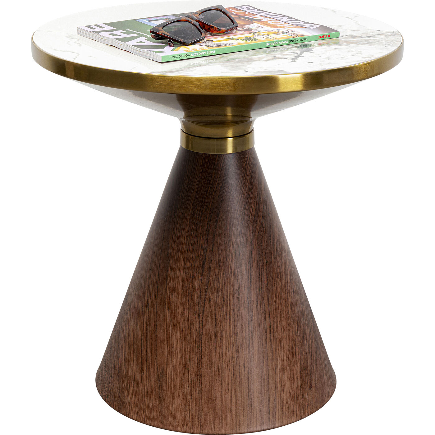 Стол кофейный Cono Marble ракурс 6