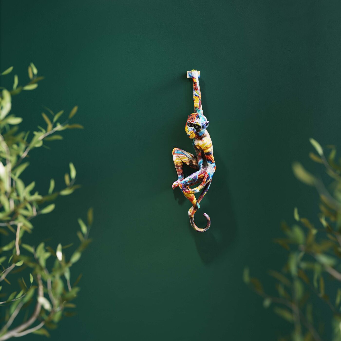 Украшение на стену Hanging Ape Colorful ракурс 7