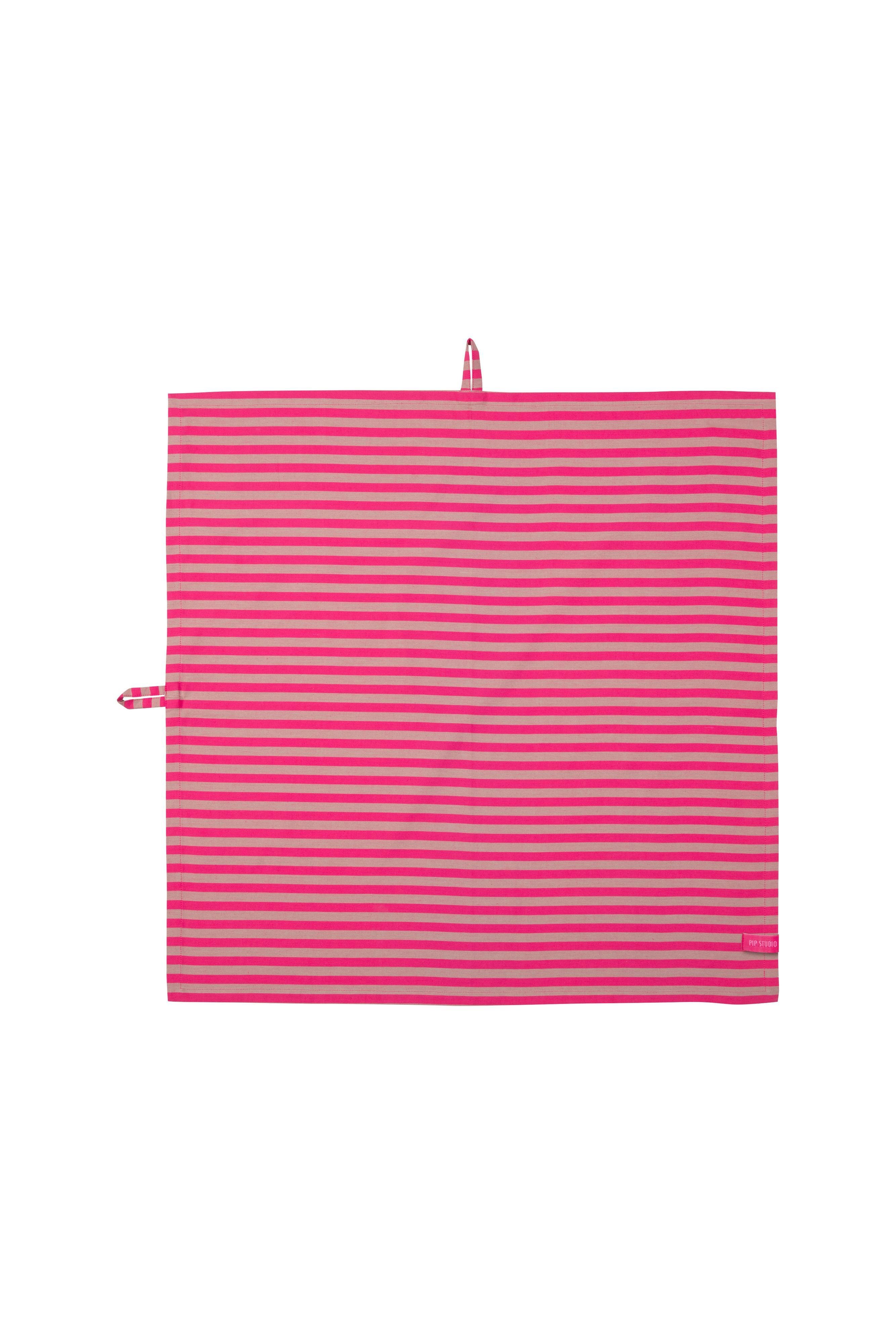 Набор полотенец кухонных (2 шт.) Stripes Lilac ракурс 3