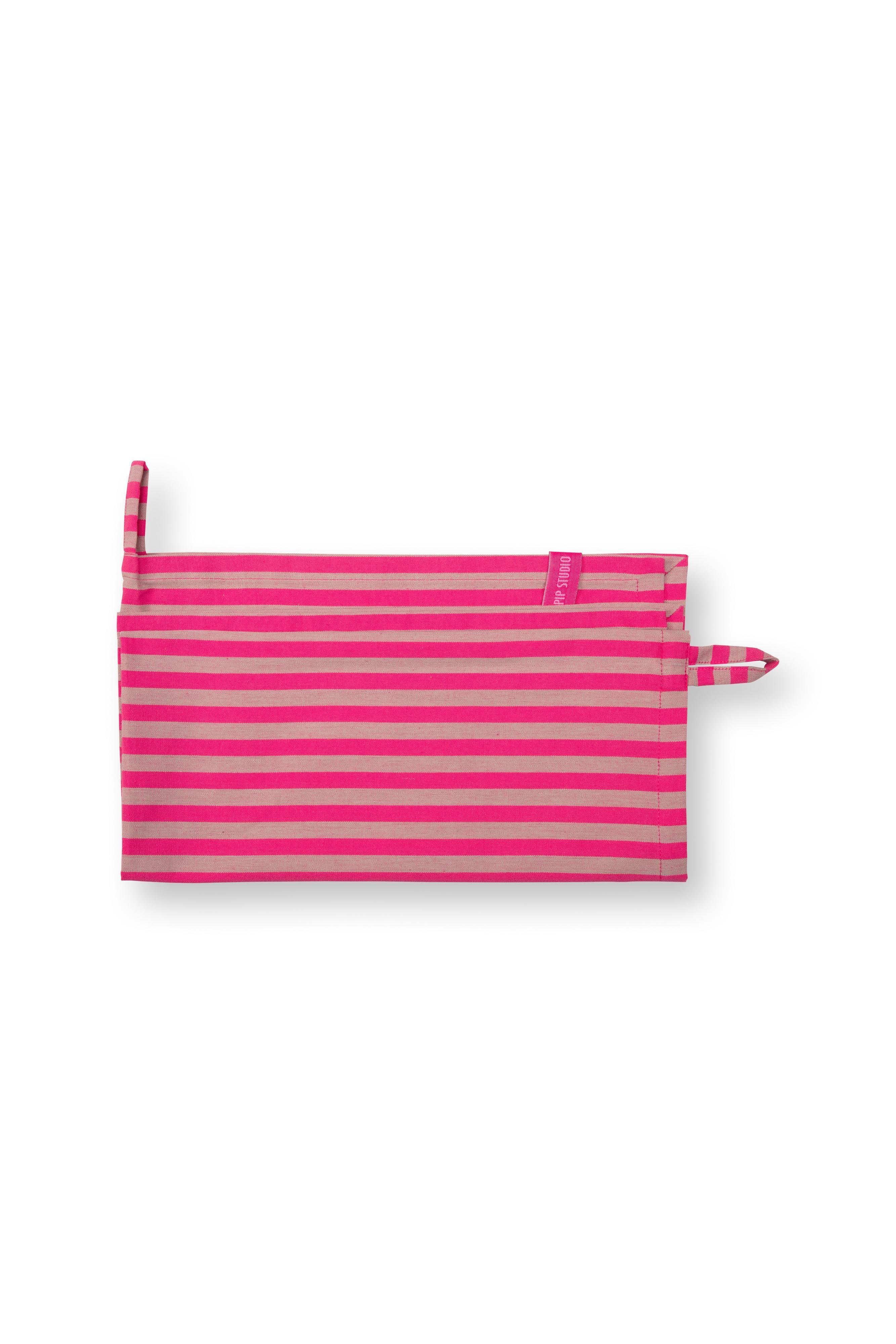 Набор полотенец кухонных (2 шт.) Stripes Lilac ракурс 7