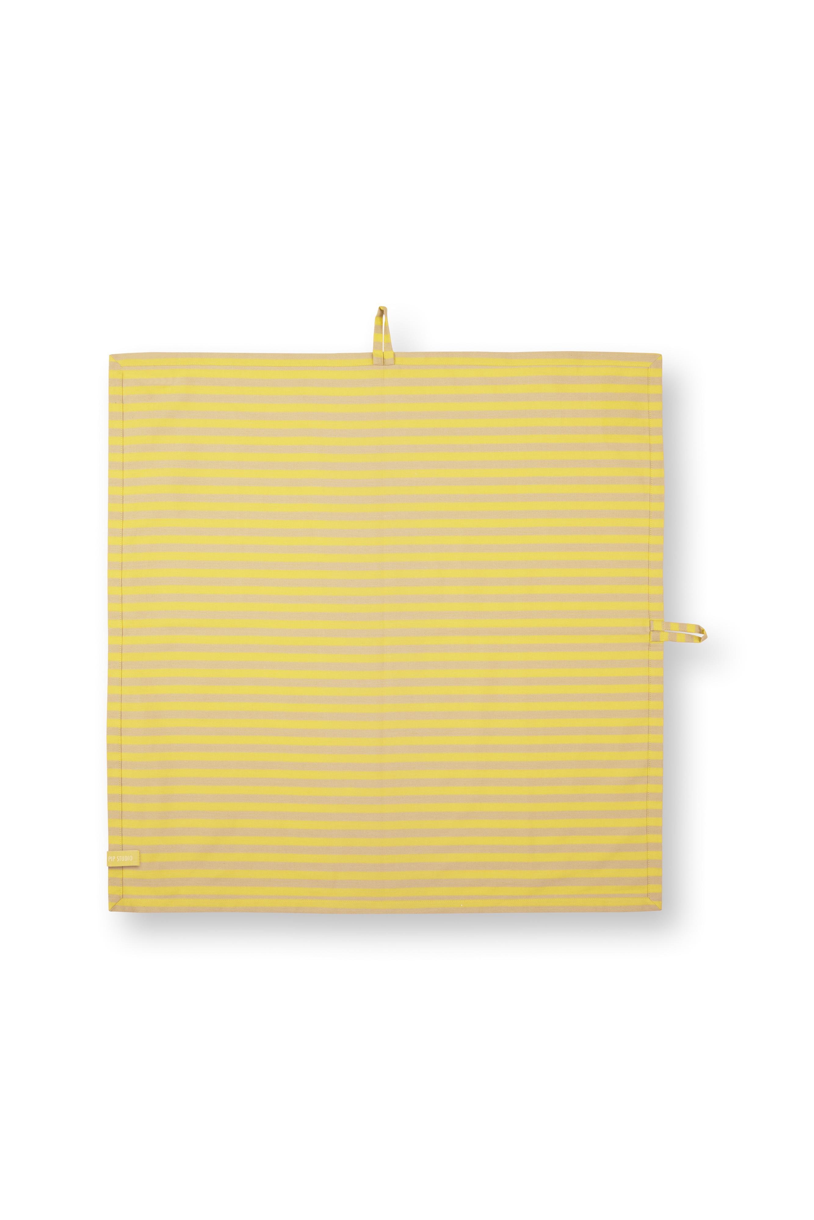 Набор полотенец кухонных (2 шт.) Stripes Yellow ракурс 5