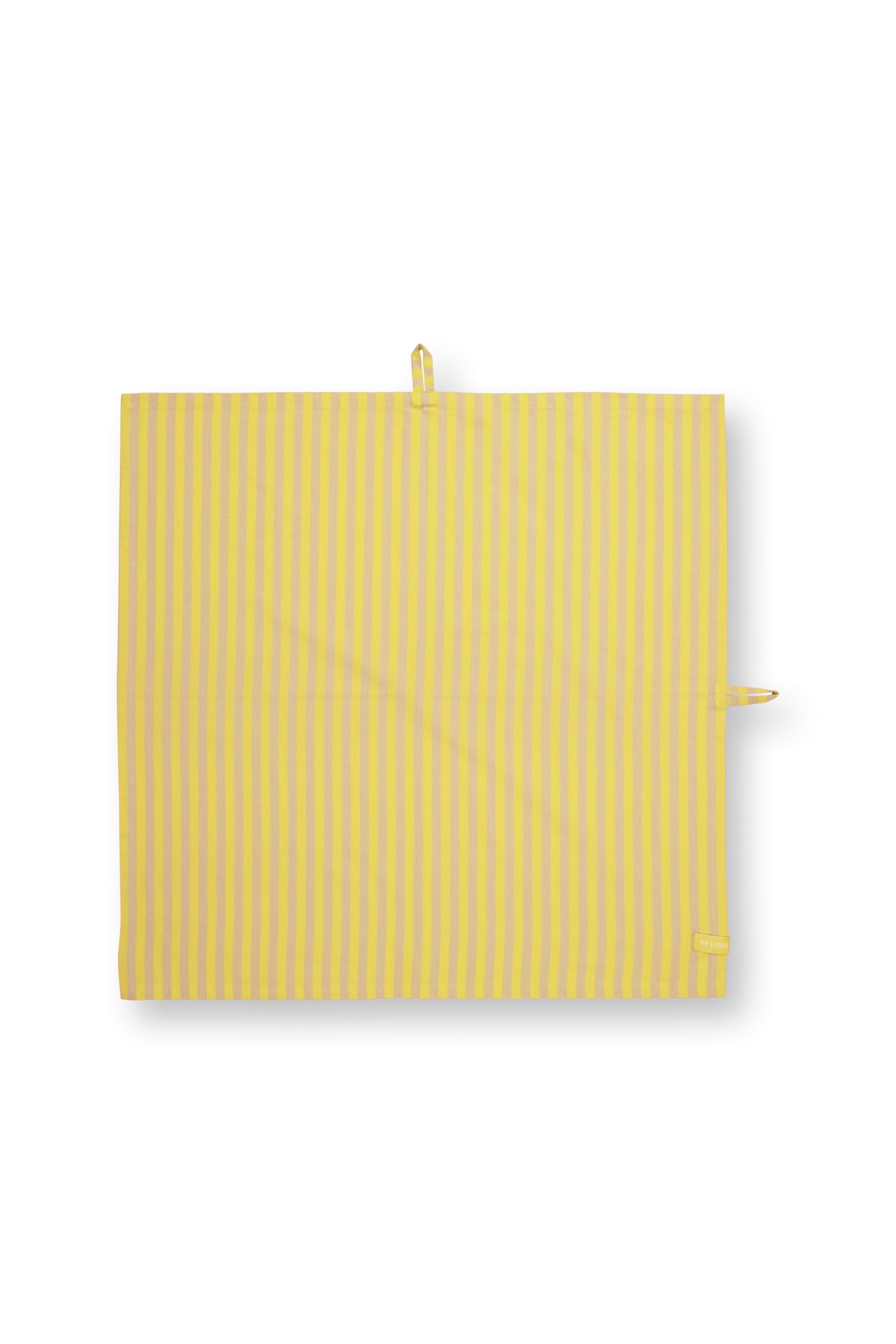 Набор полотенец кухонных (2 шт.) Stripes Yellow ракурс 4