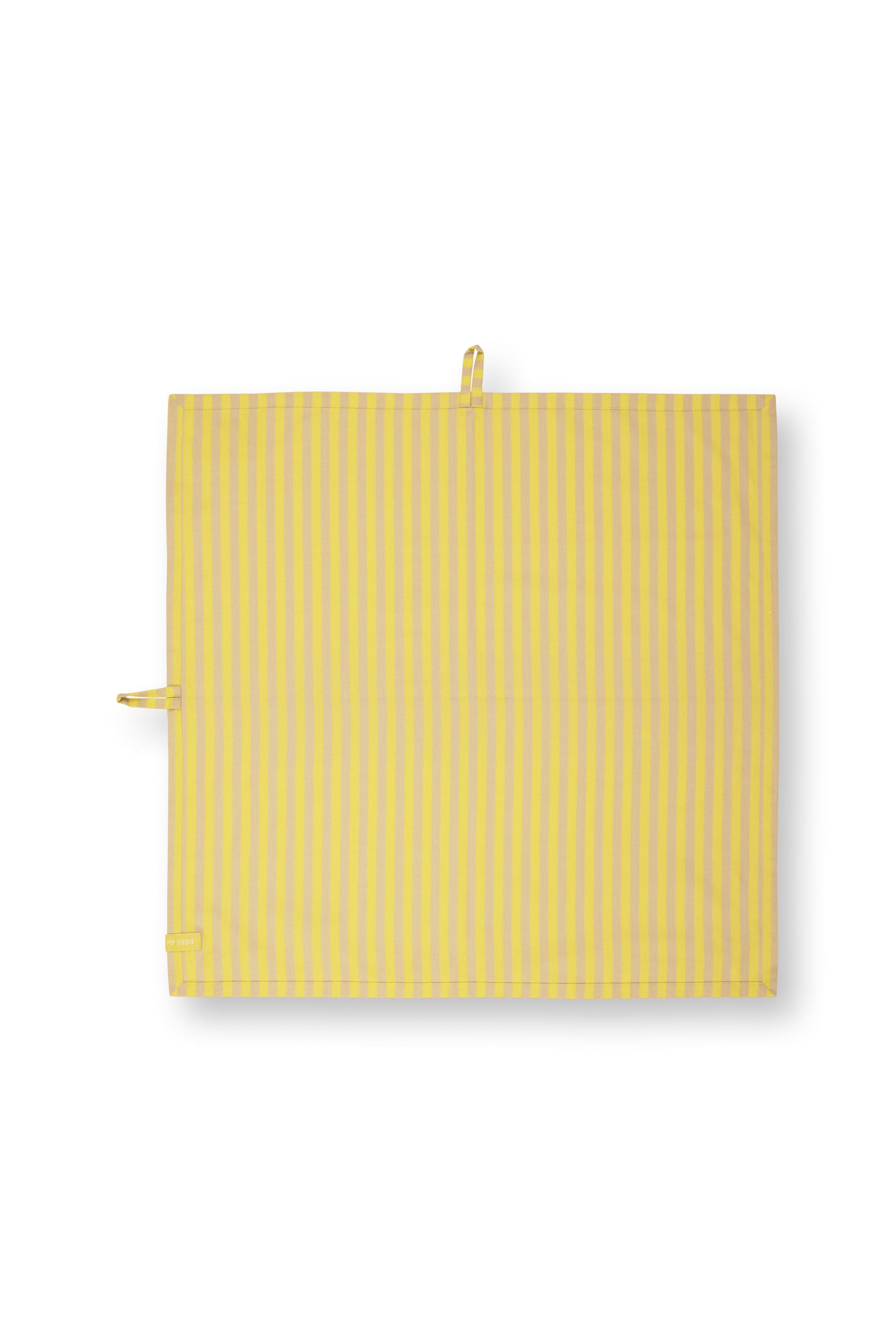 Набор полотенец кухонных (2 шт.) Stripes Yellow ракурс 6