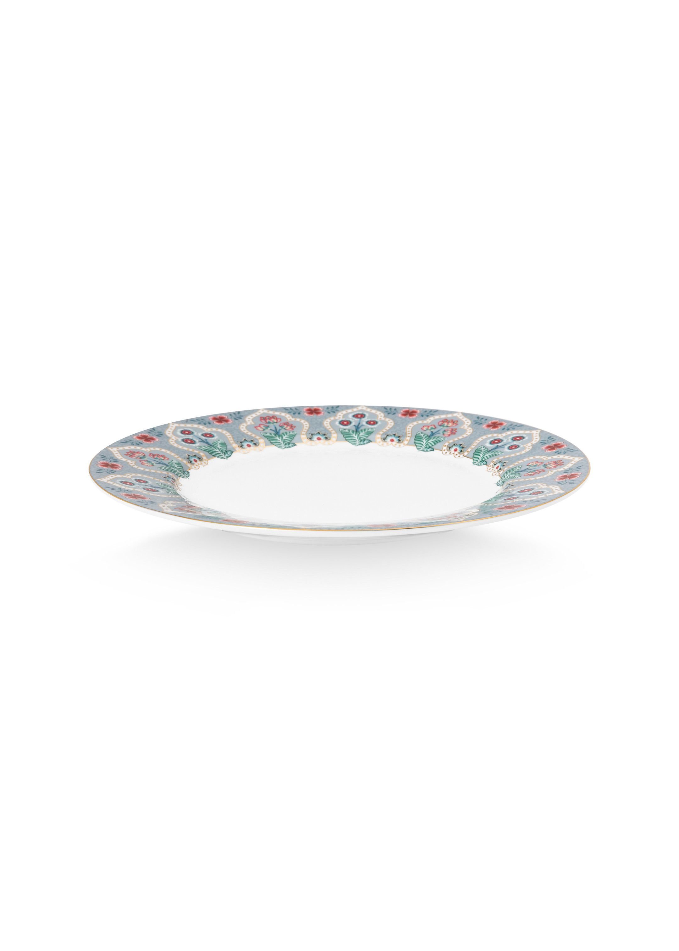 Набор тарелок (2 шт. по Ø21 см) Flower Festival Deco Light Blue ракурс 4