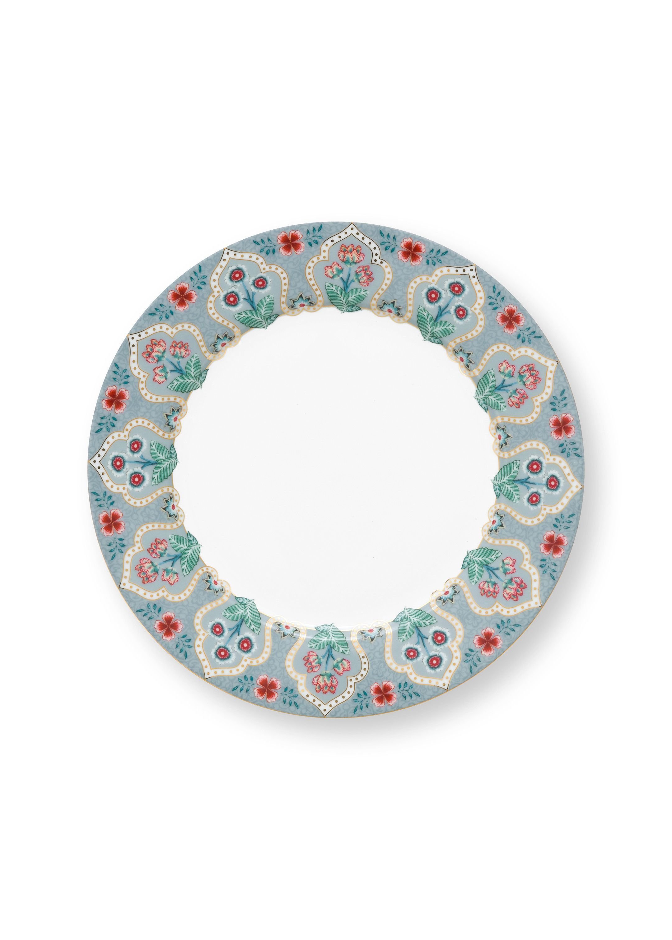Набор тарелок (2 шт. по Ø21 см) Flower Festival Deco Light Blue ракурс 3